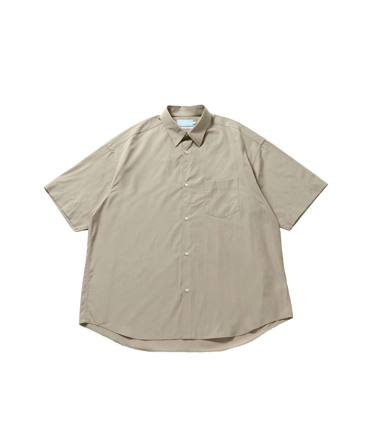 ALUMO for GP S/S Oversized Regular Collar Shirt