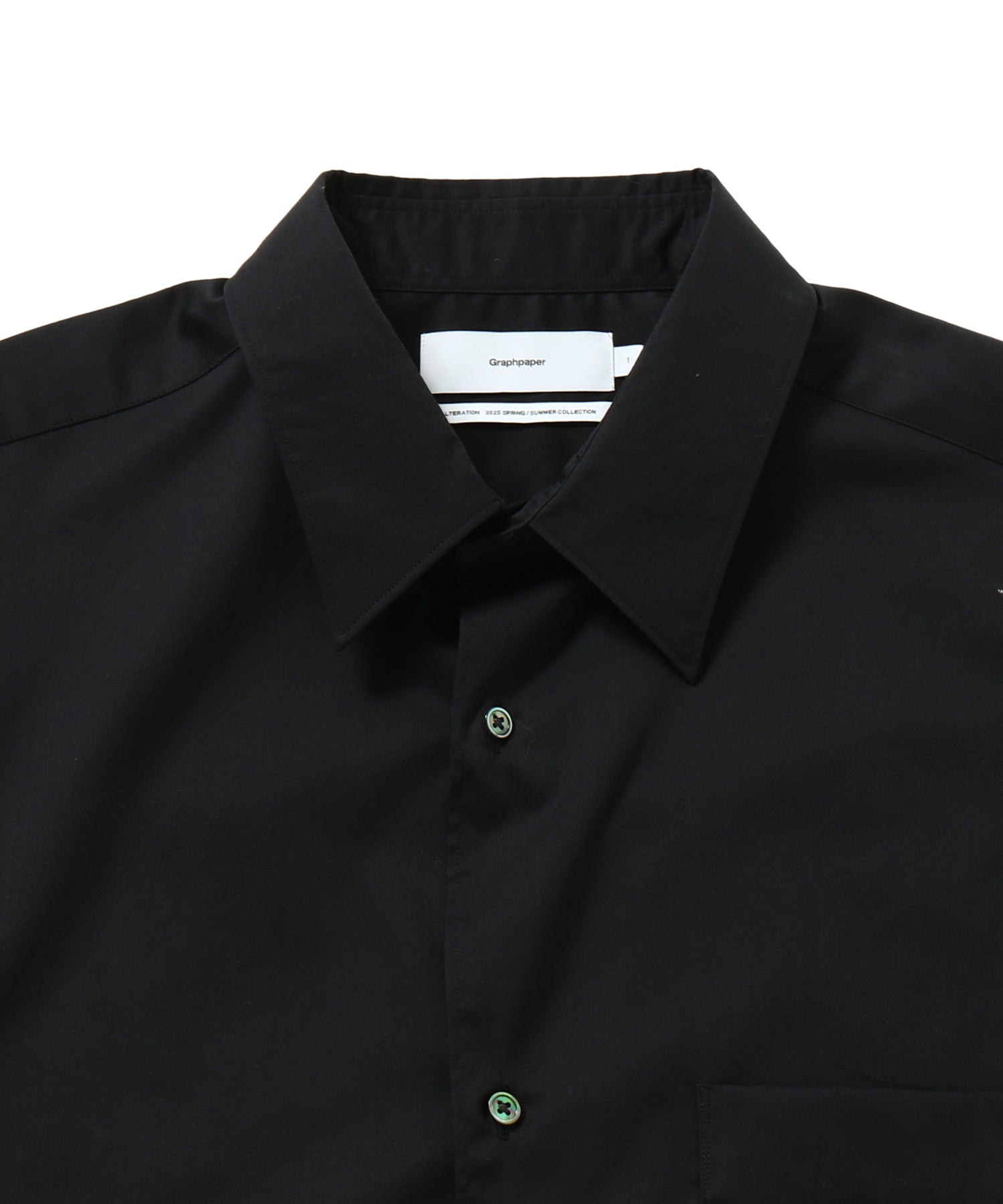 Silicon Poplin Oversized Regular Collar Shirt