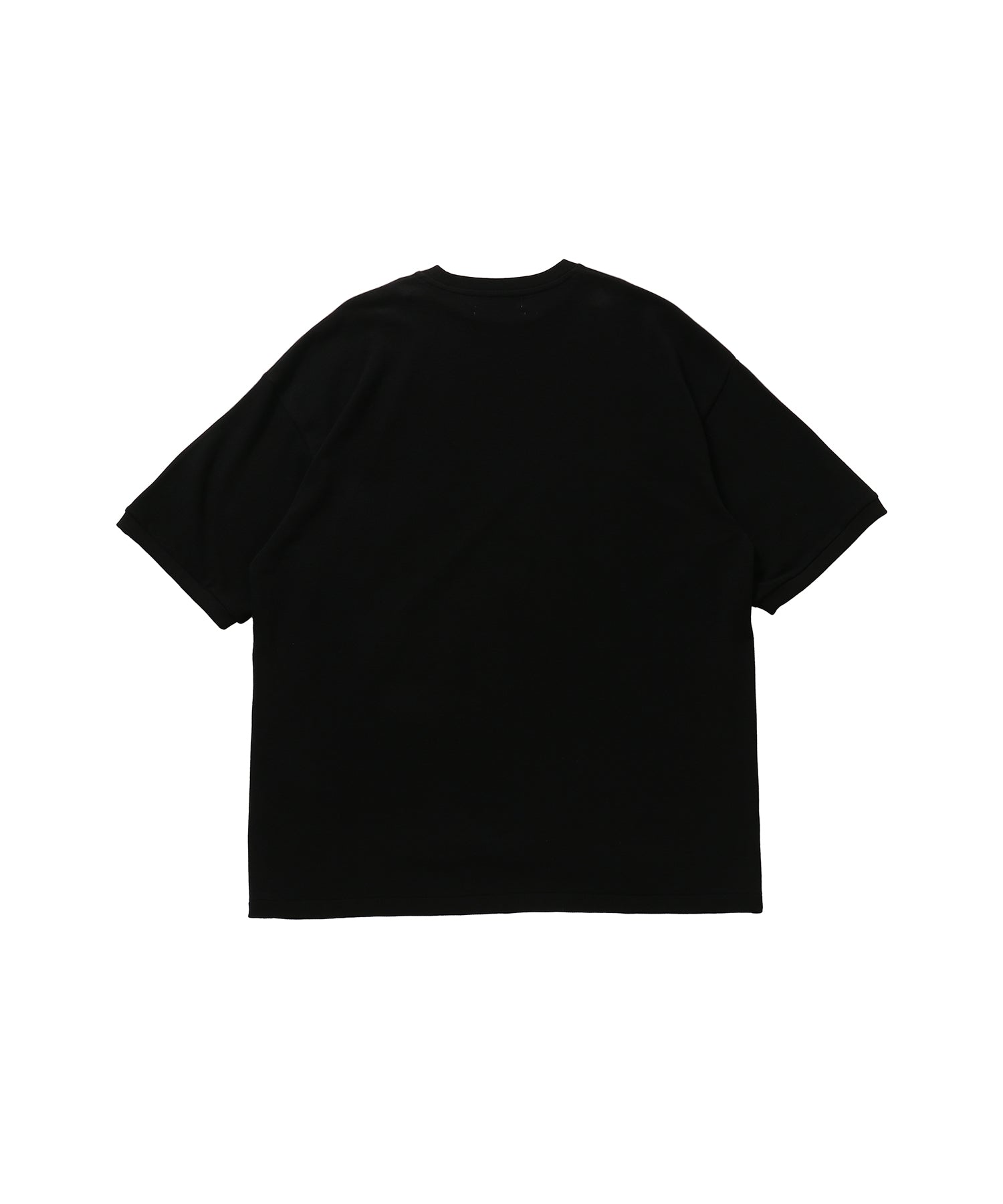 Cotton Pique Jersey Crew Neck Tee