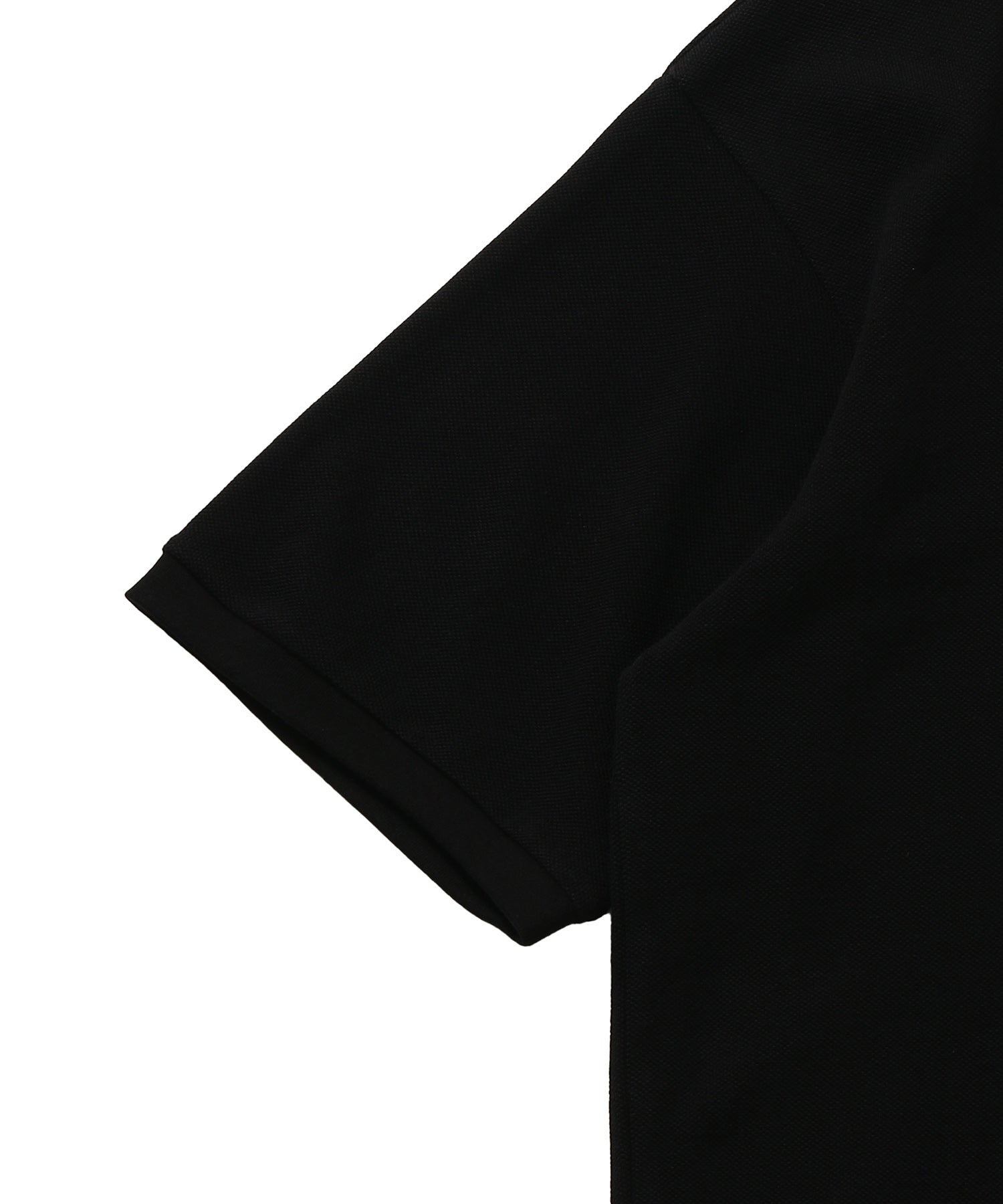 Cotton Pique Jersey Crew Neck Tee