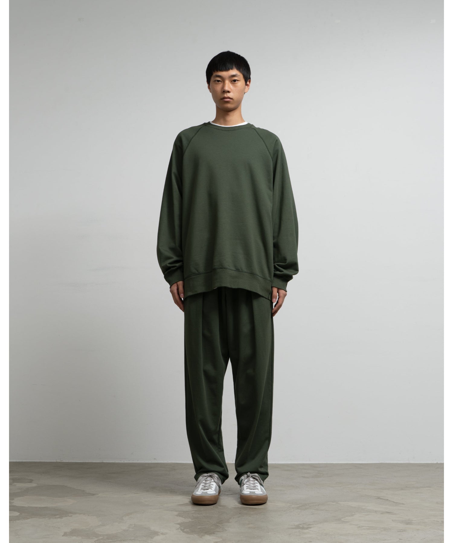 Hard Terry Crew Neck Sweat
