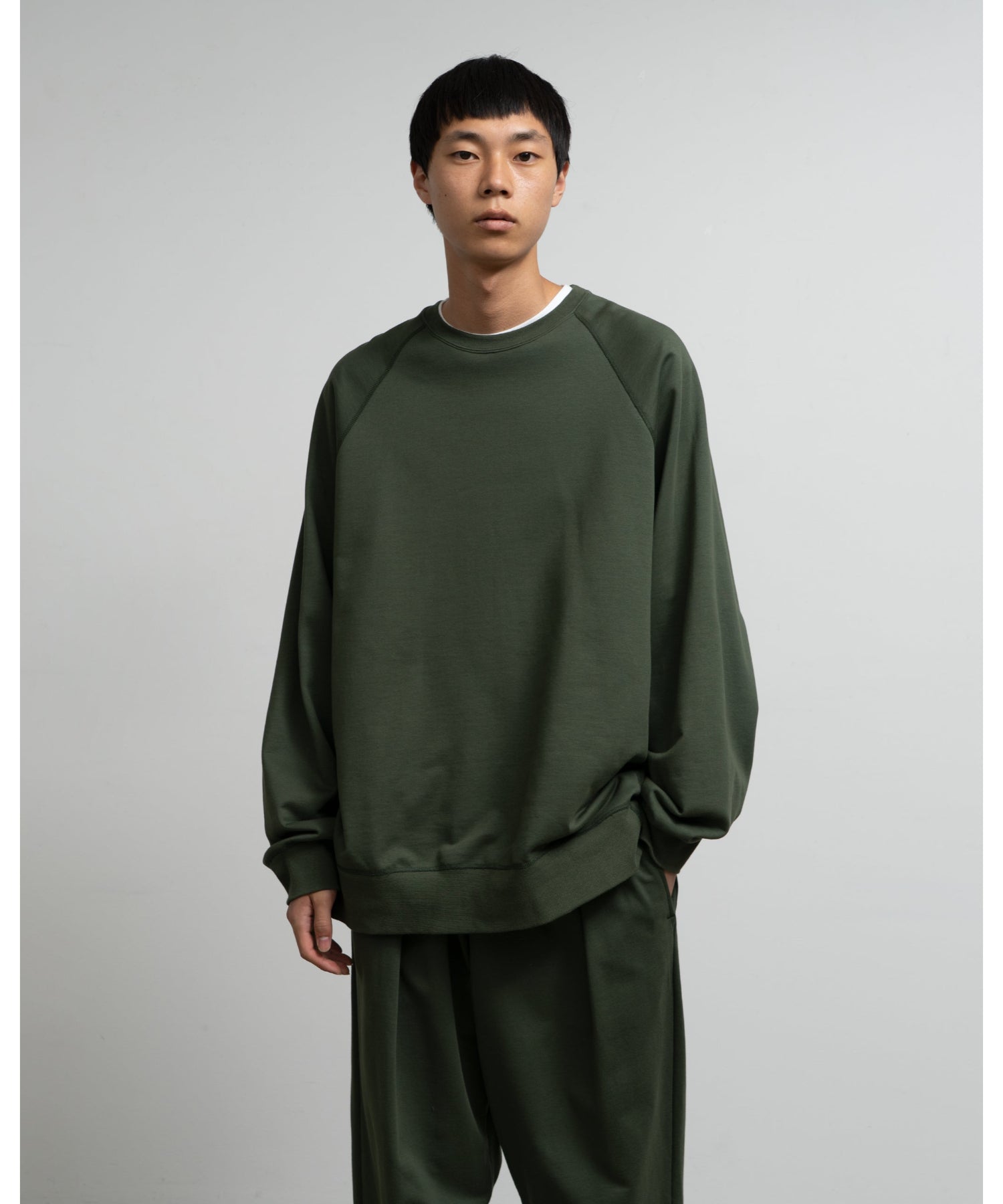 Hard Terry Crew Neck Sweat