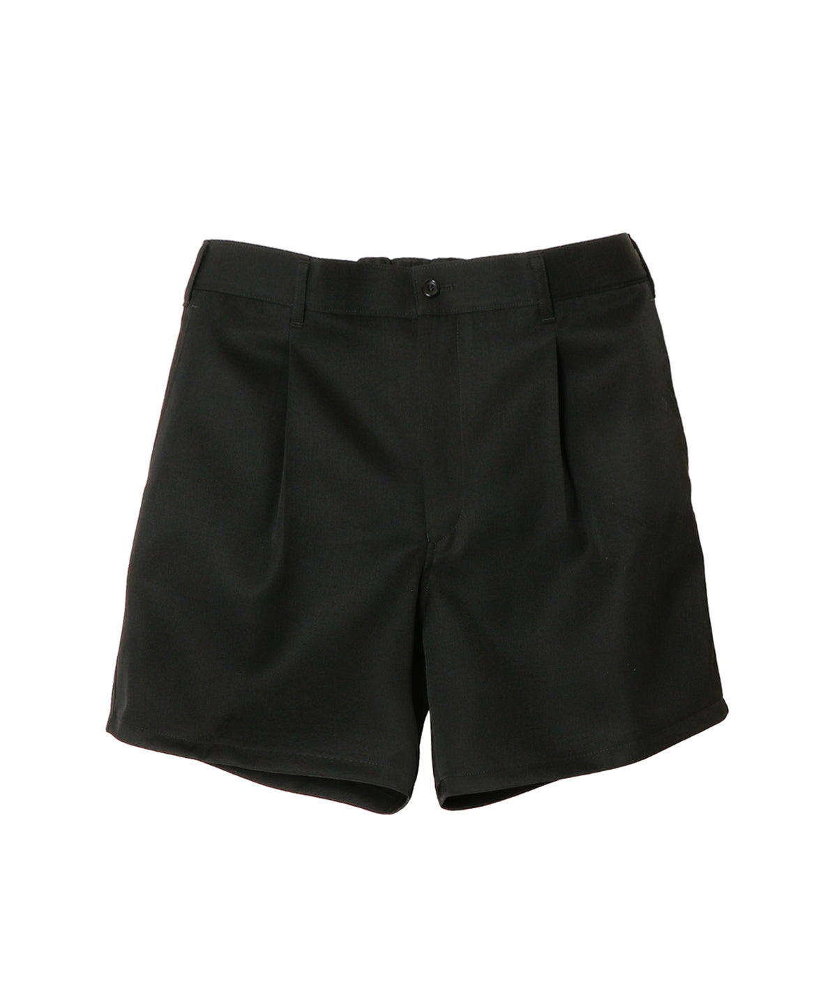 Scale Off Wool Wide Shorts