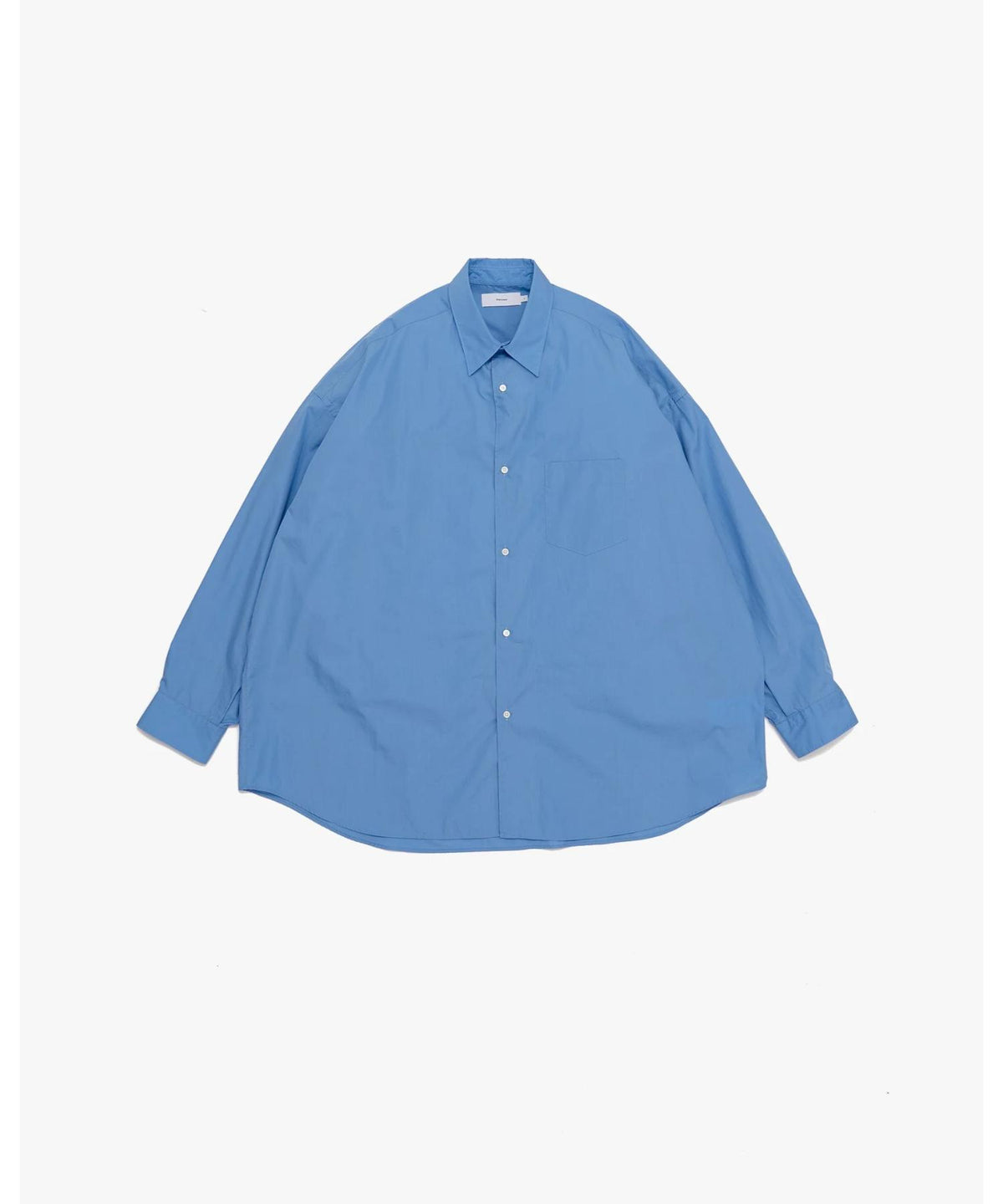 Broad L/S Oversized Regular Collar Shirt