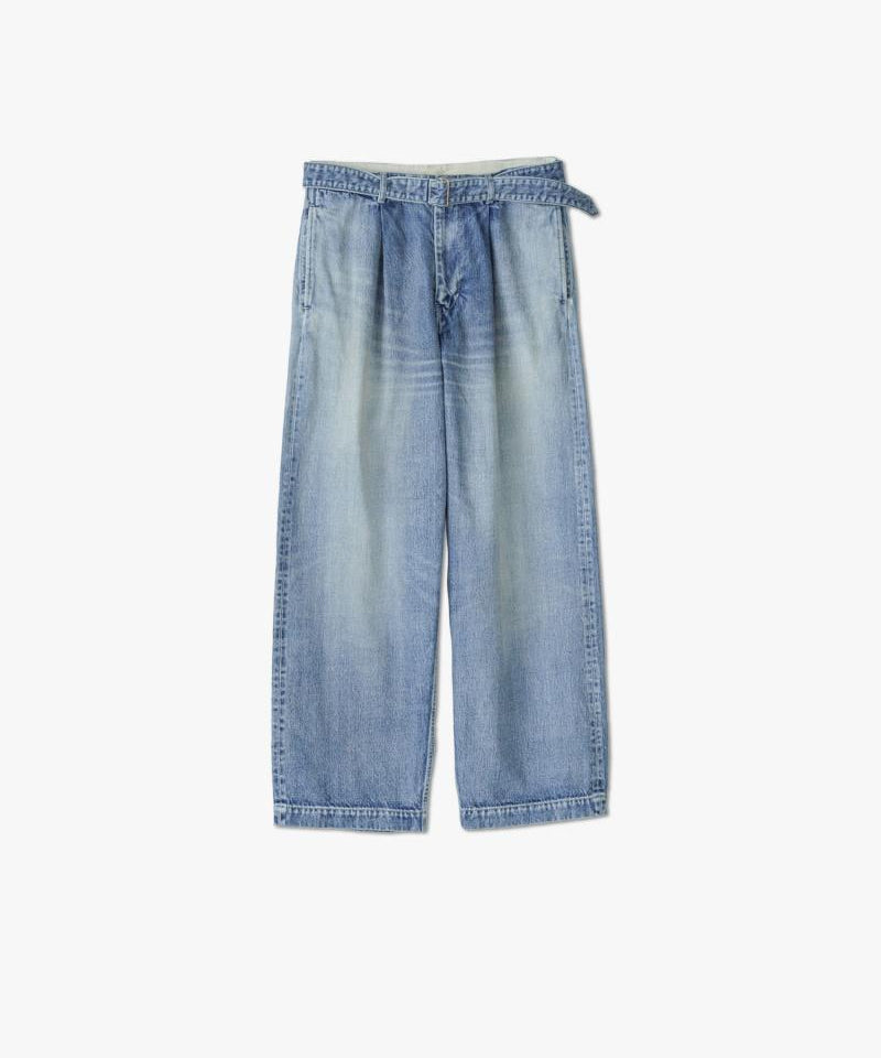 Selvage Denim Belted Pants - Graphpaper (グラフペーパー