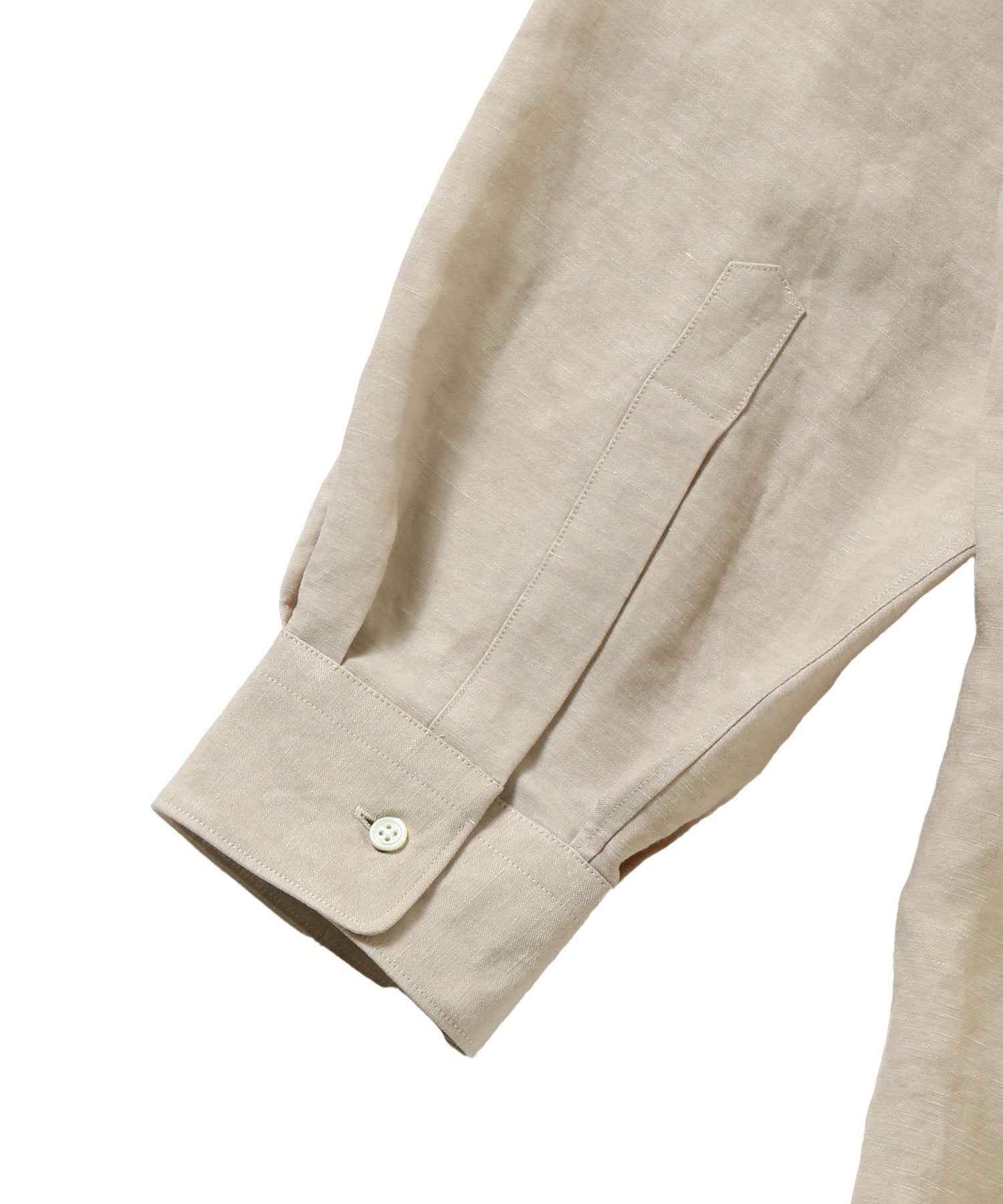Linen Cupro L/S Oversized Regular Collar Shirt