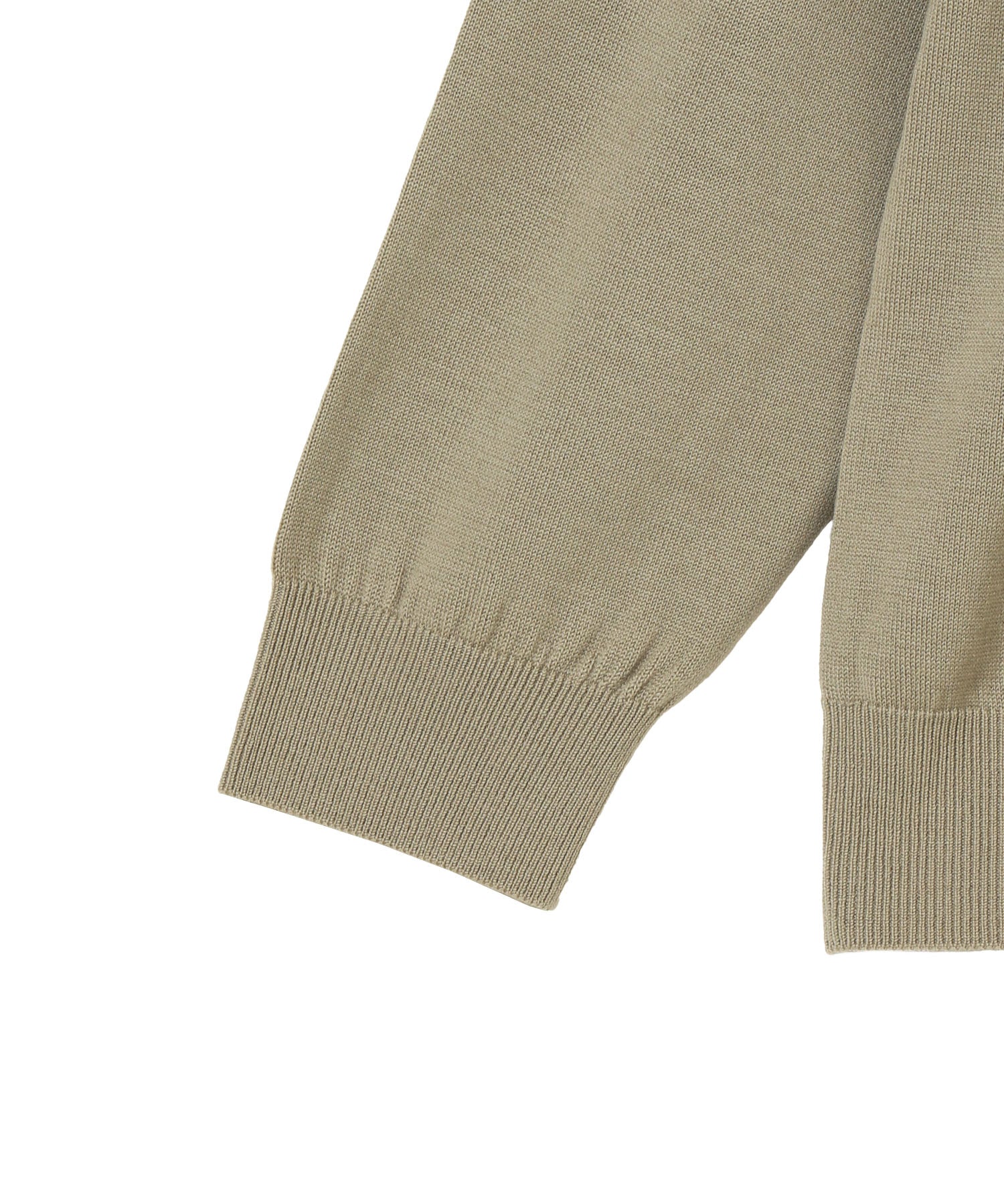 High Gauge Intarsia L/S Oversized Crew Neck Knit
