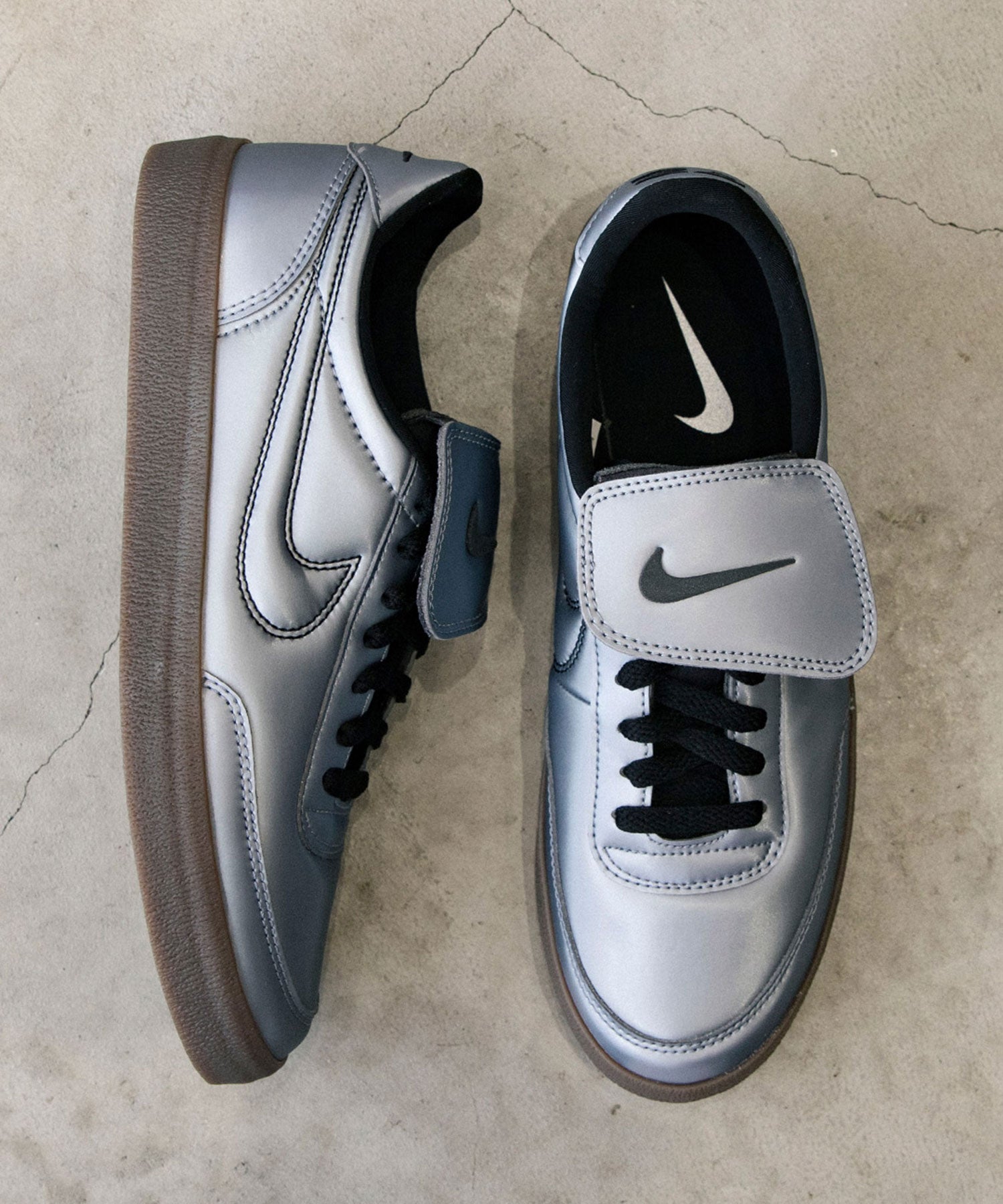NIKEキルショット2プレミアム メタリッククールグレー 27cm 箱付き NIKE公式】ナイキ キルショット 2 PRM メンズシューズ
