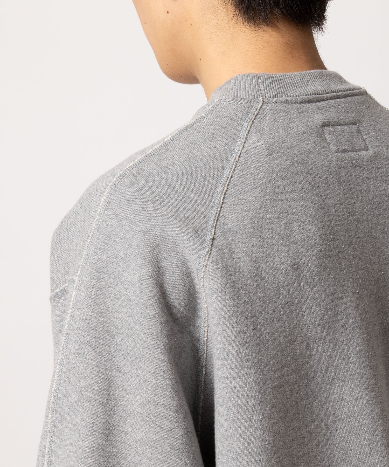 Split Raglan Sleeve Crew
