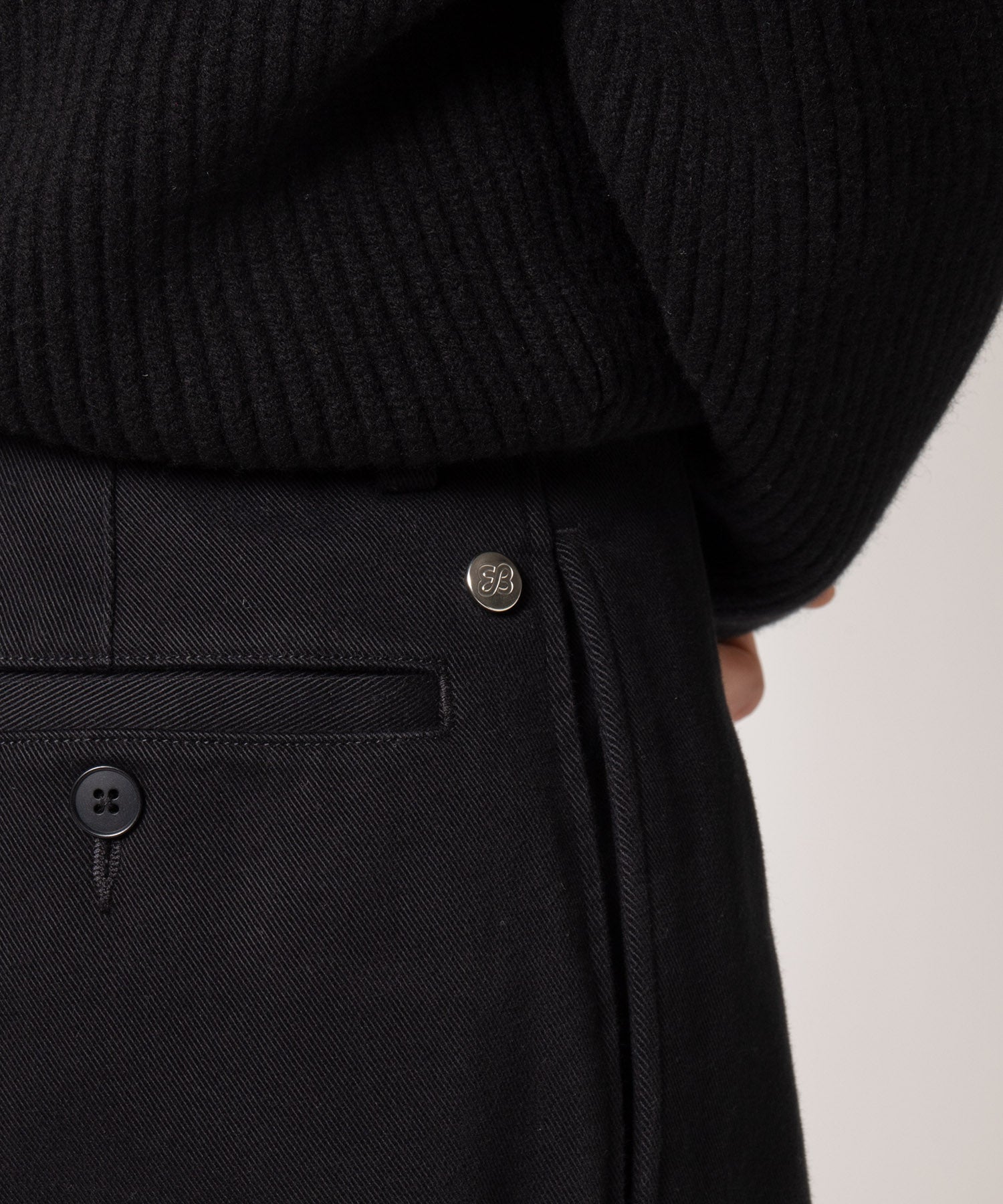 Double Loop Trousers Twill