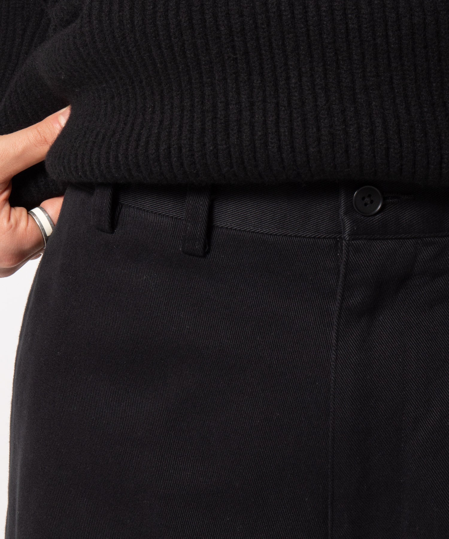 Double Loop Trousers Twill