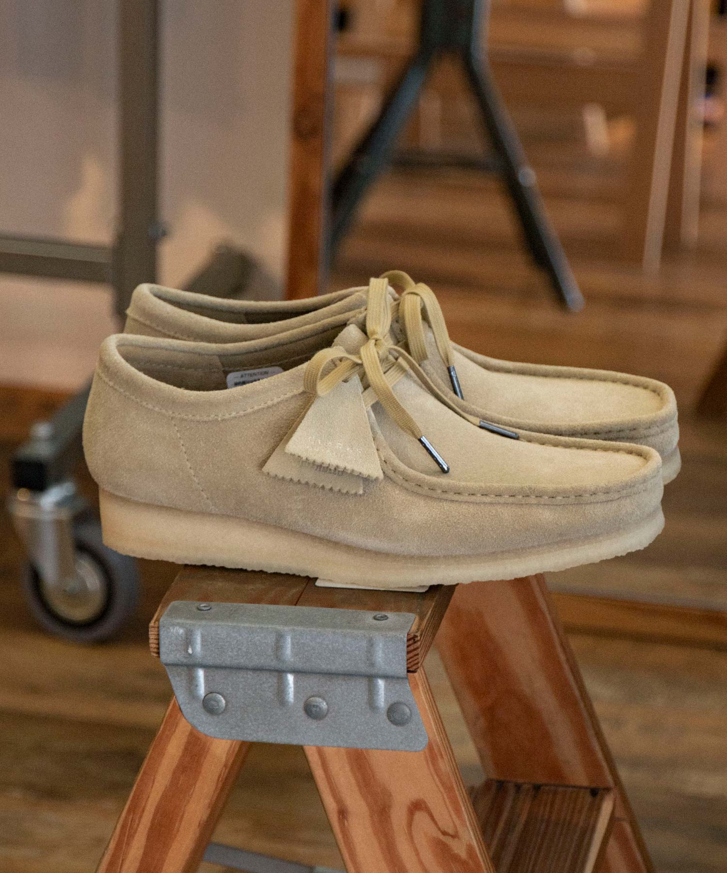 Wallabee Maple Suede