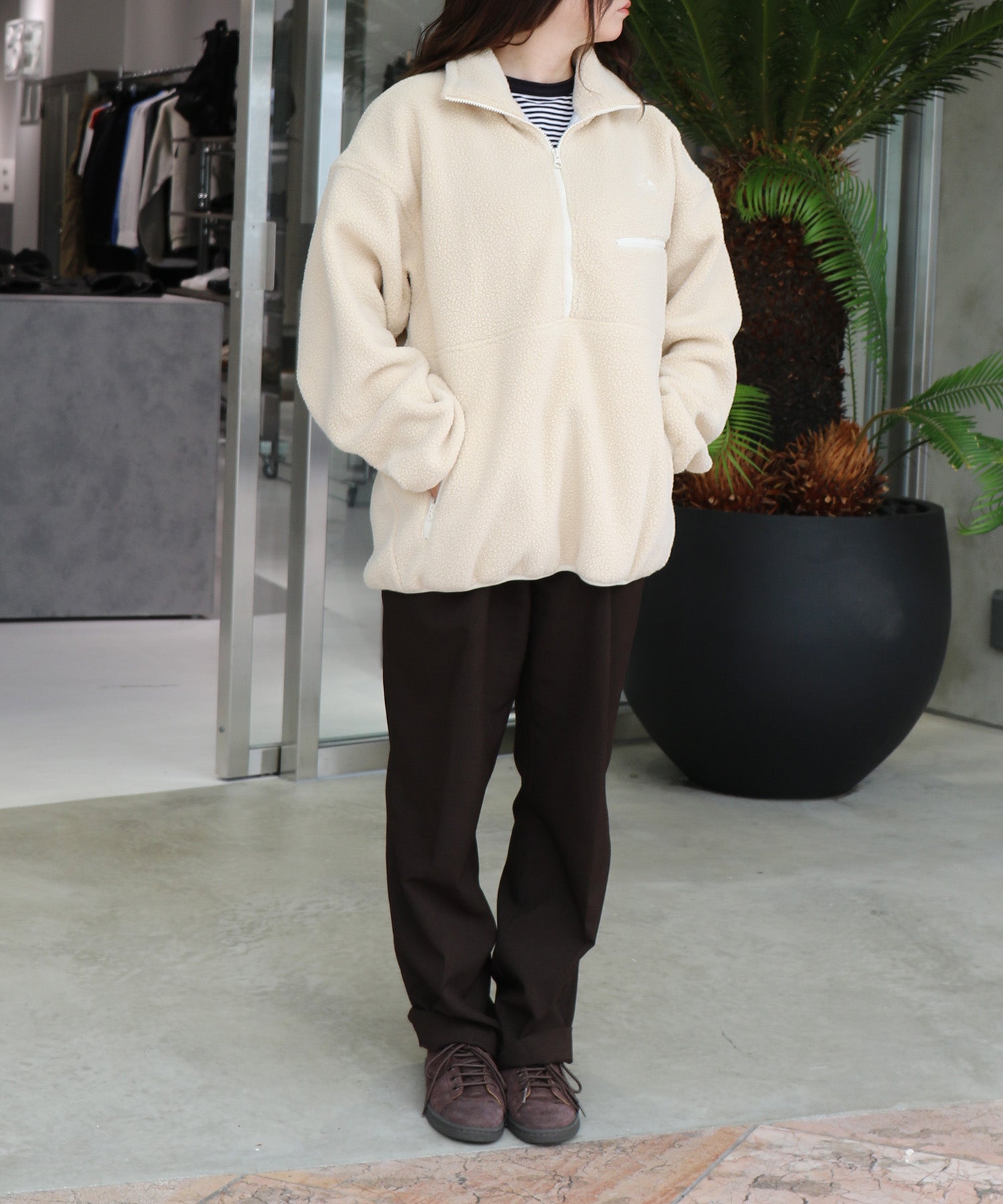 <Shinzone×Marmot> Polartec Heavy Boa Fleece Jacket