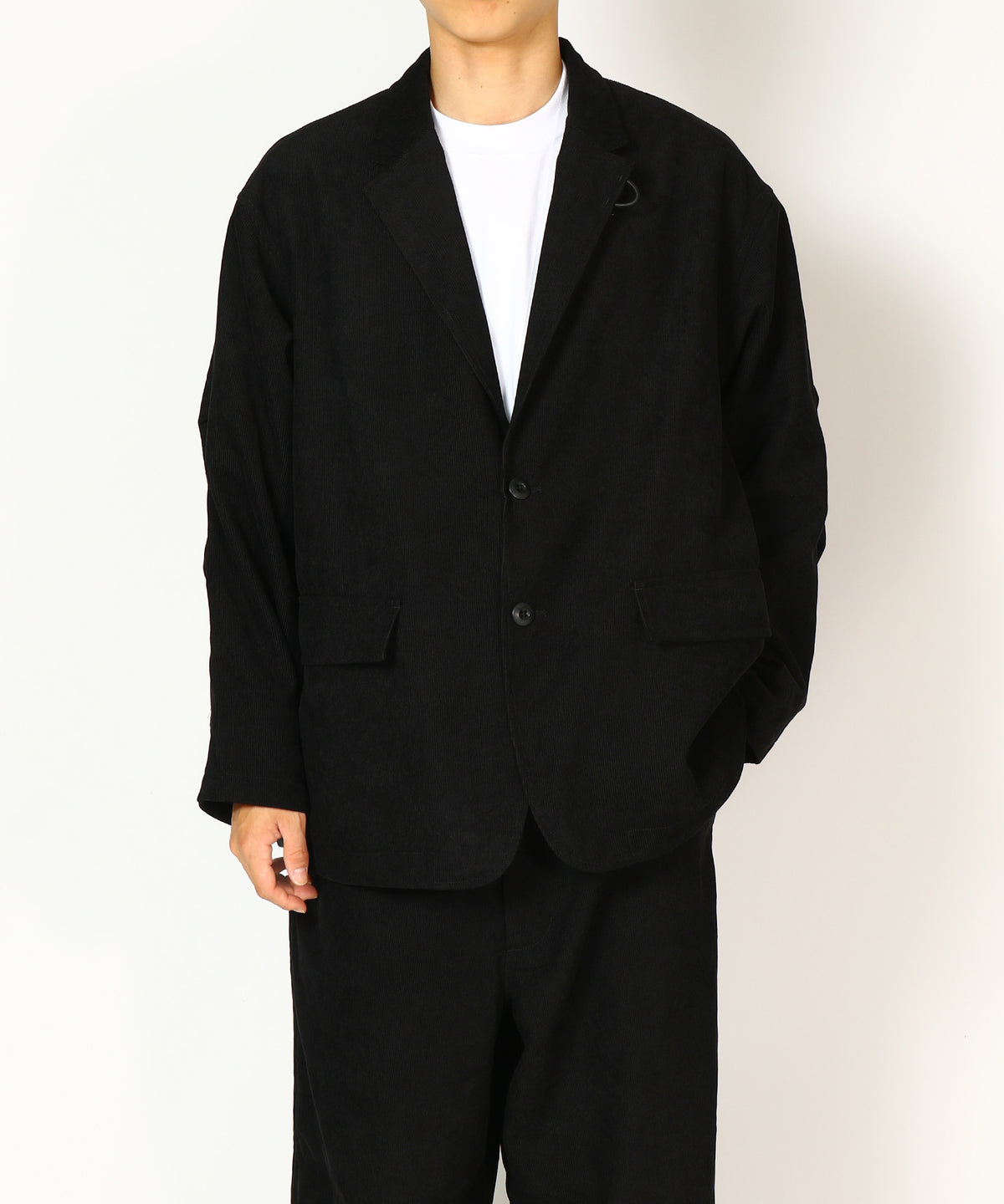 TECH LOOSE 2B JACKET CORDUROY