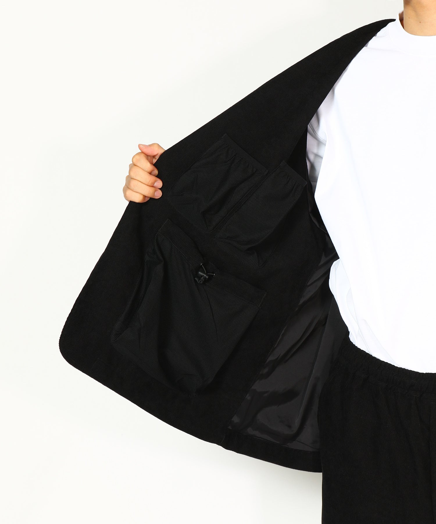 TECH LOOSE 2B JACKET CORDUROY