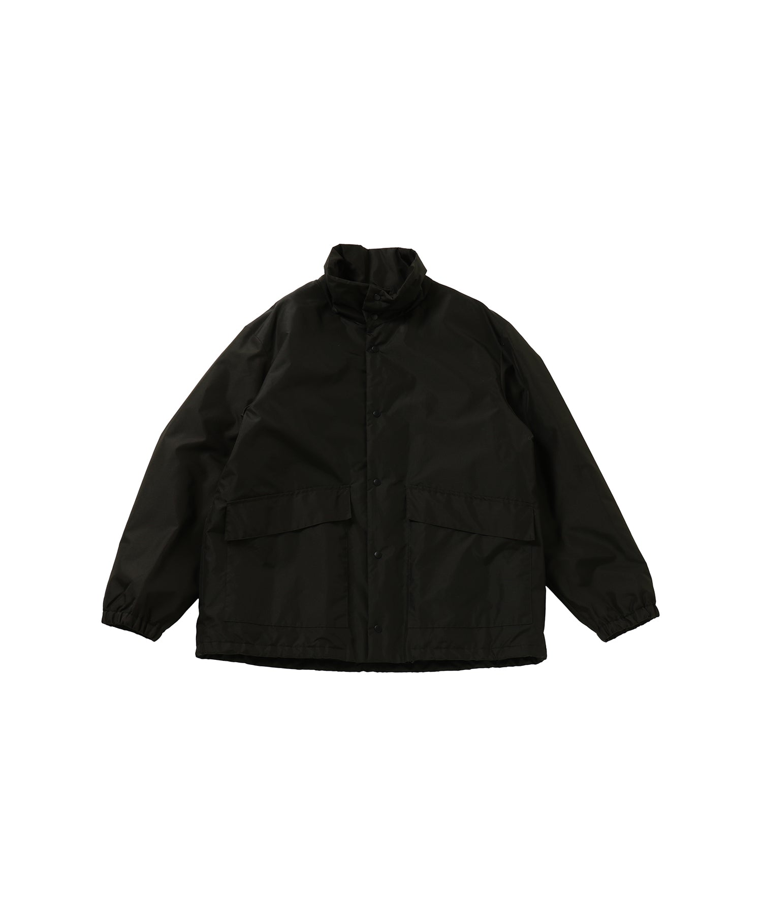 ACRYLIC COATED SILK | PADDED STAND COACH JACKET - ATON (エイトン) - outer  (アウター) | FIGURE ONLINE (フィギュアオンライン) 【公式通販】