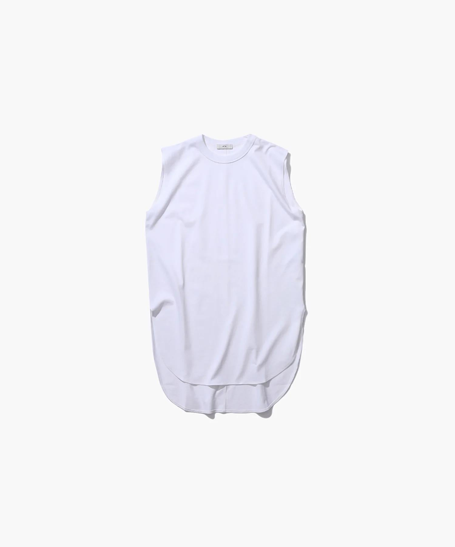 12/-AIR SPININNG | ROUND HEM TANKTOP