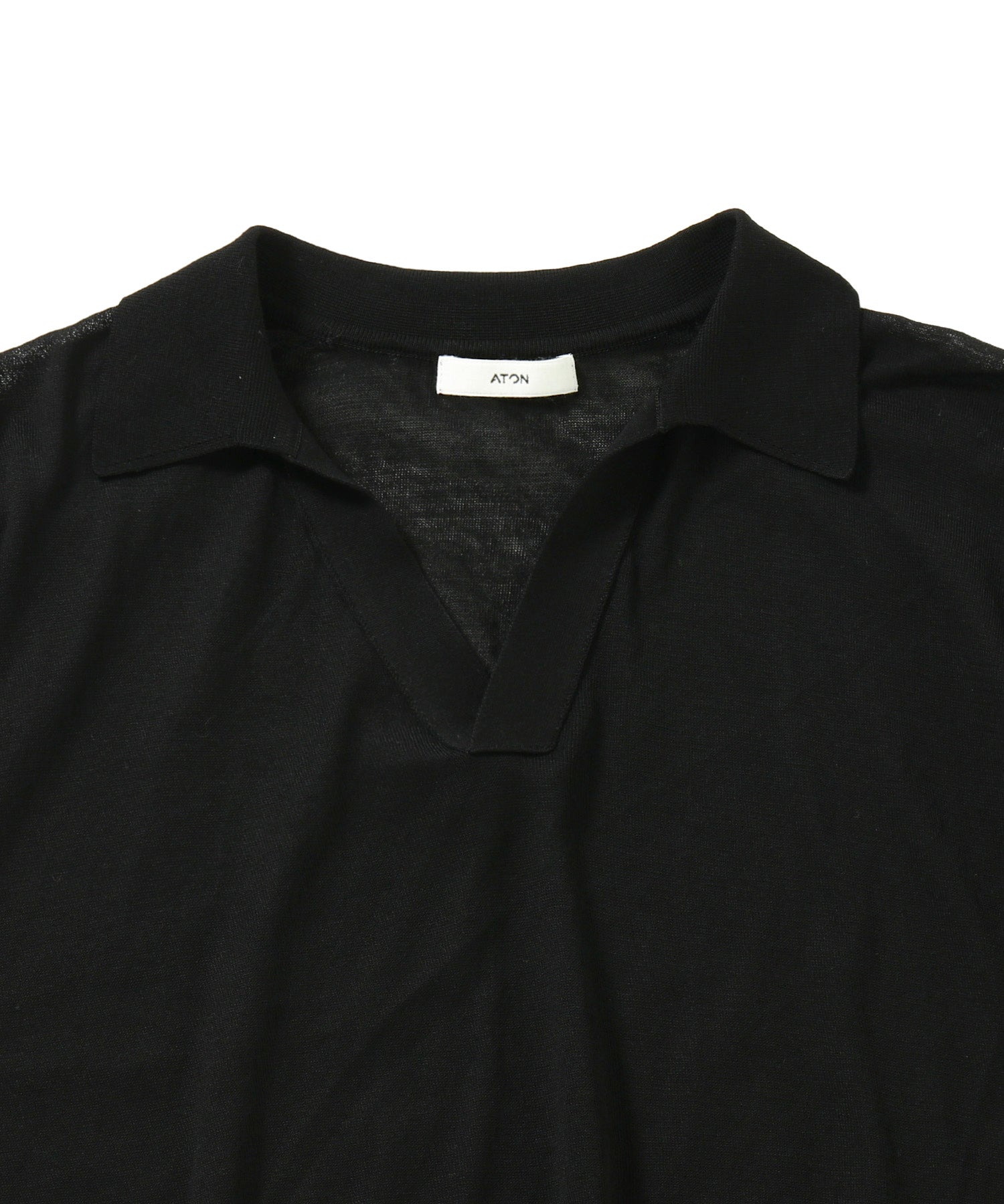 COMPACT COTTON | SKIPPER POLO SWEATER