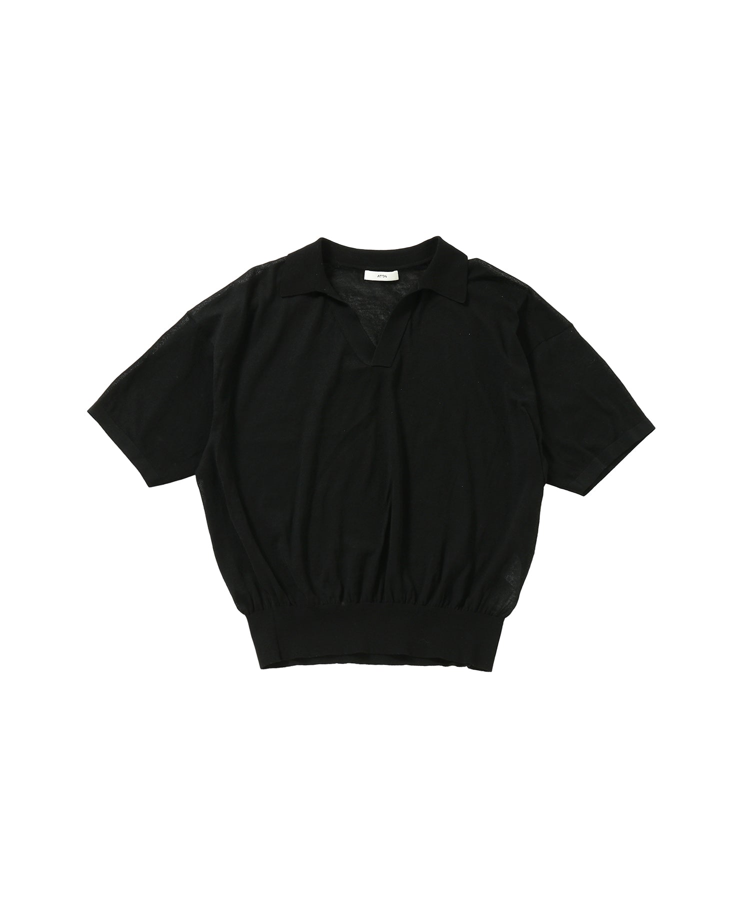 COMPACT COTTON | SKIPPER POLO SWEATER