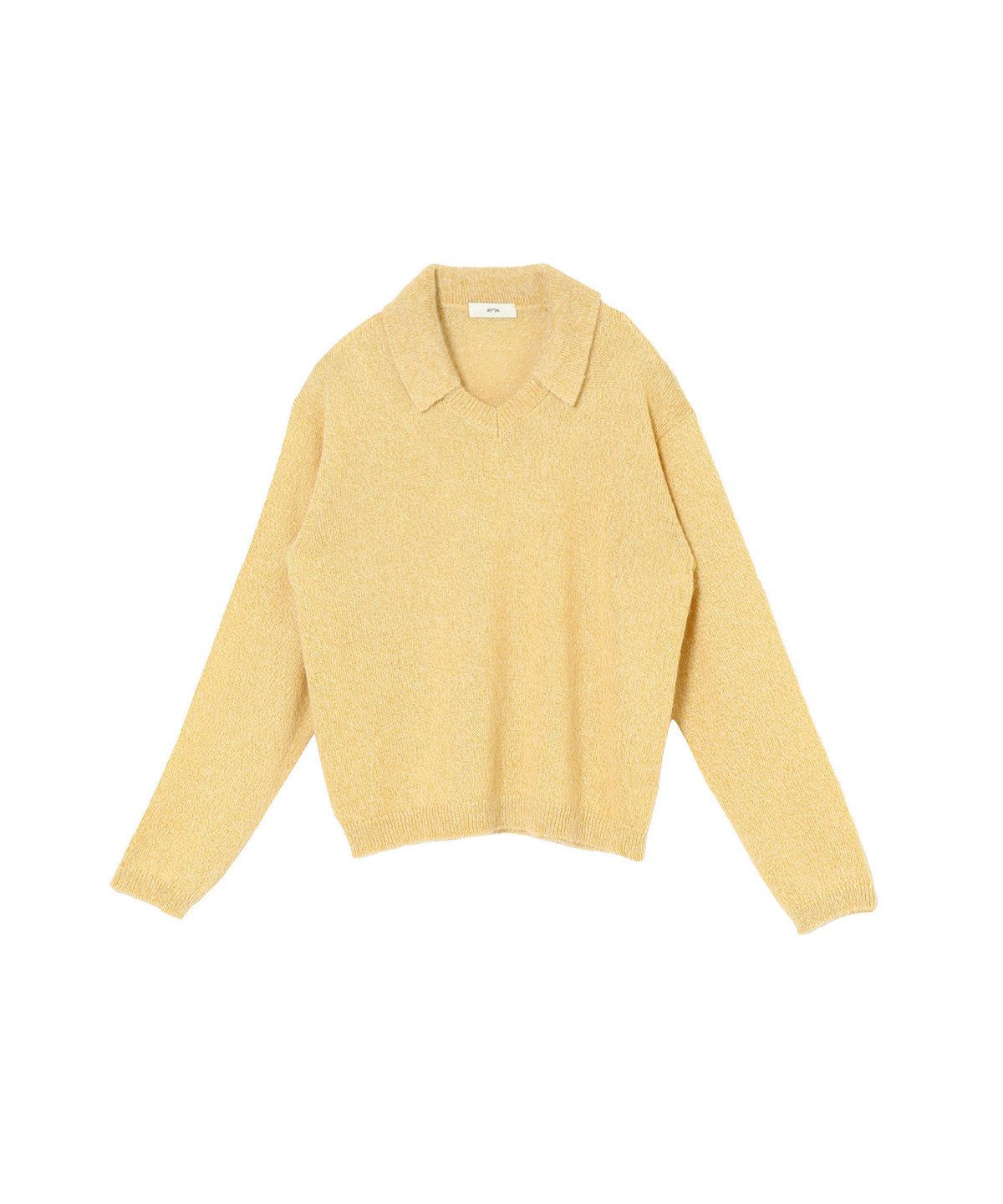 SILK ALPACA | POLO SWEATER