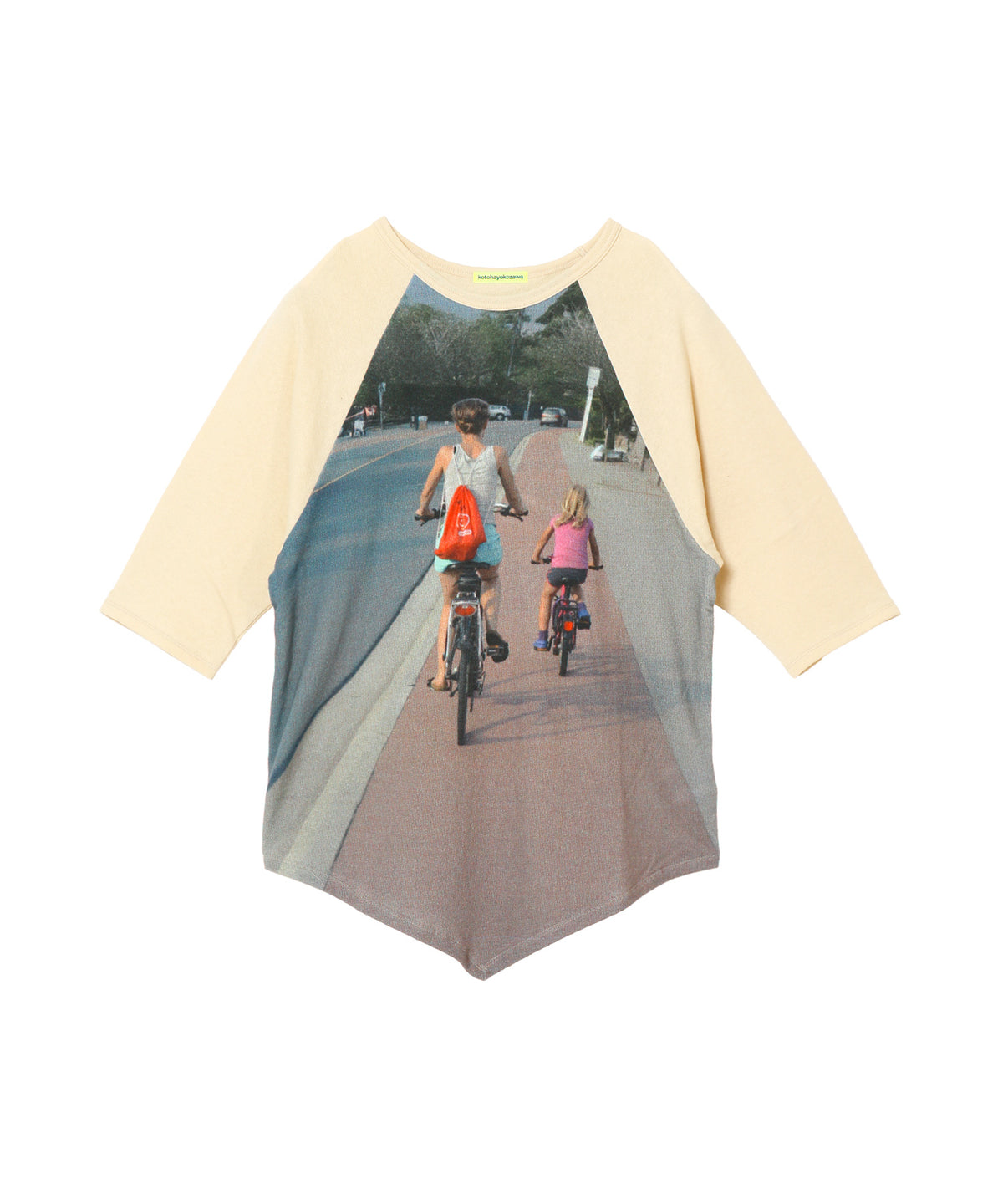 RAGLAN PRINT TEE