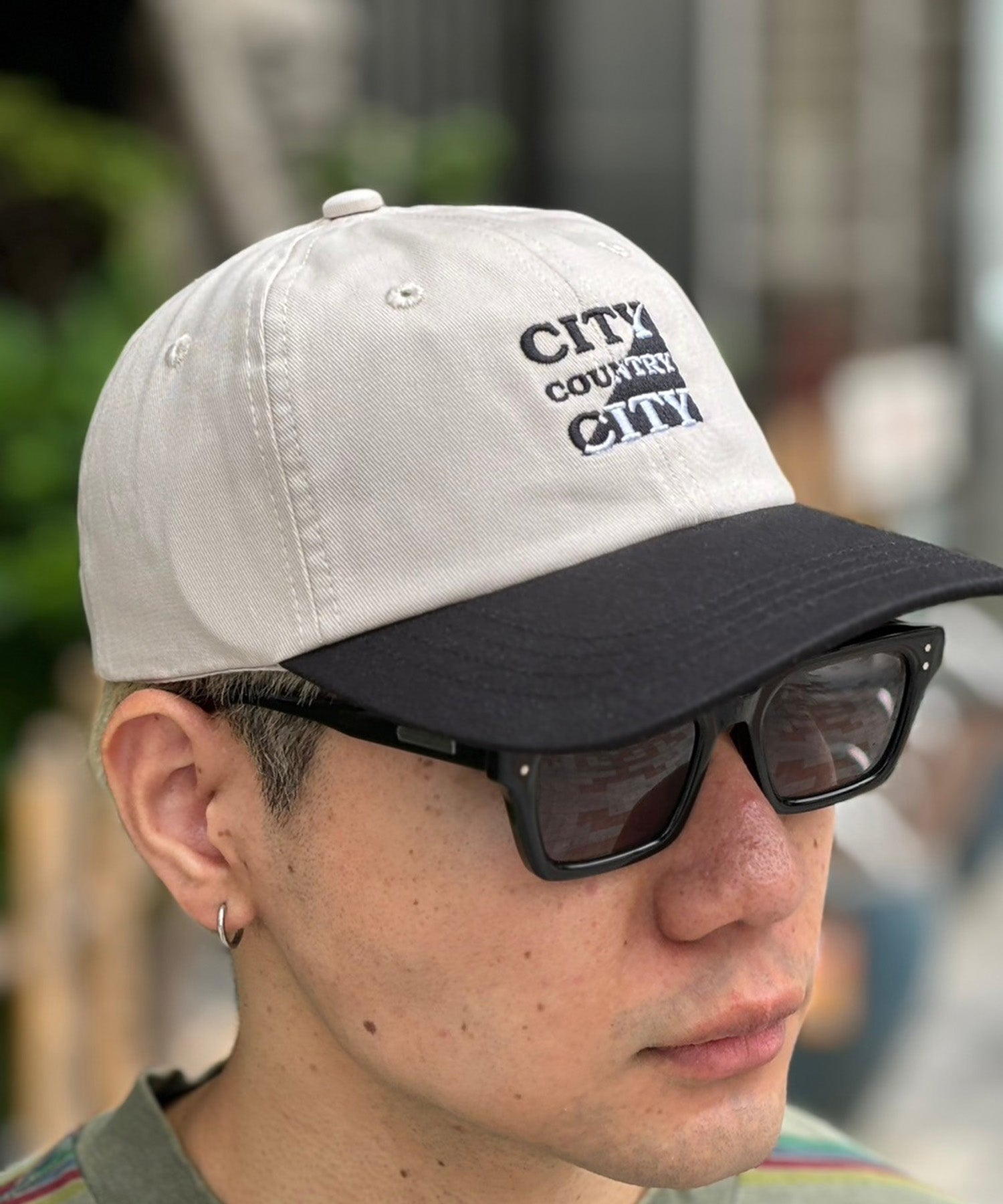 Embroidered Logo Cotton Twill Cap