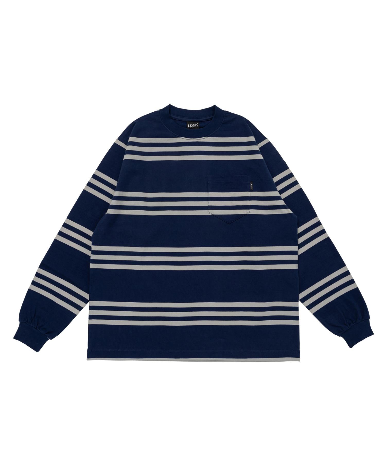L/S RUGBY WEIGHT POCKET TEE - LQQK Studio (ルックスタジオ L/S RUGBY WEIGHT POCKET TEE - LQQK Studio (ルックスタジオ