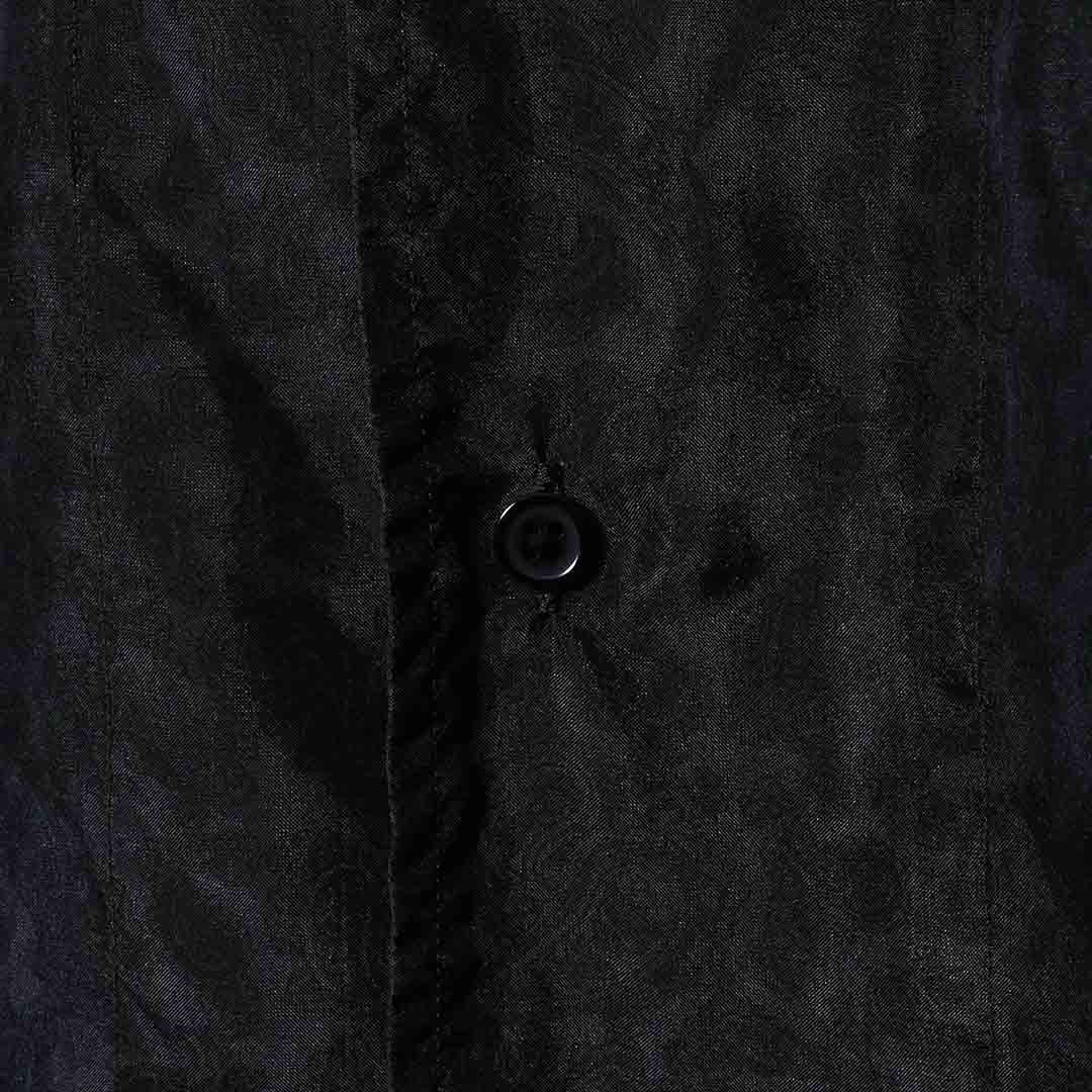 Silk Open Collar Shirt