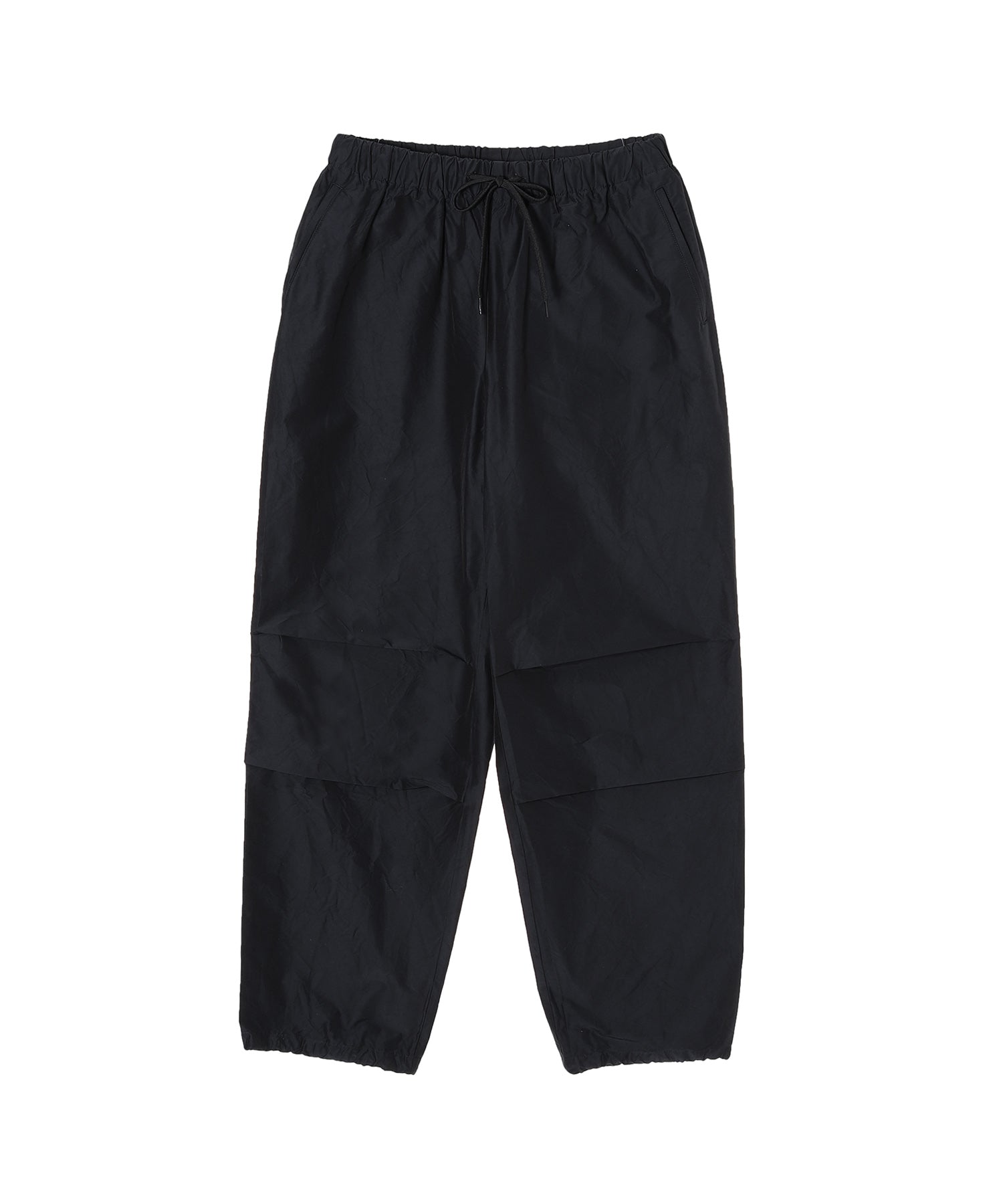 ORGANIC COTTON × SILK HIGH COUNT TYPEWRITER KNEE TUCK PANTS - marka (マーカ) -  bottom (ボトムス) | FIGURE ONLINE (フィギュアオンライン) 【公式通販】