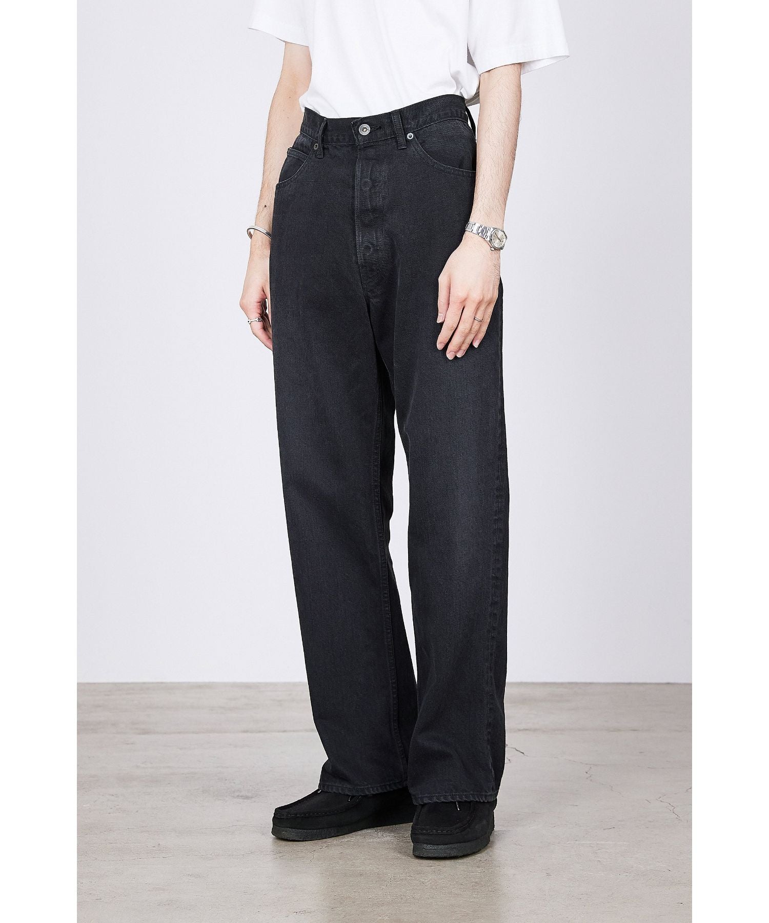 ORGANIC COTTON 12oz DENIM SHOE CUT JEANS