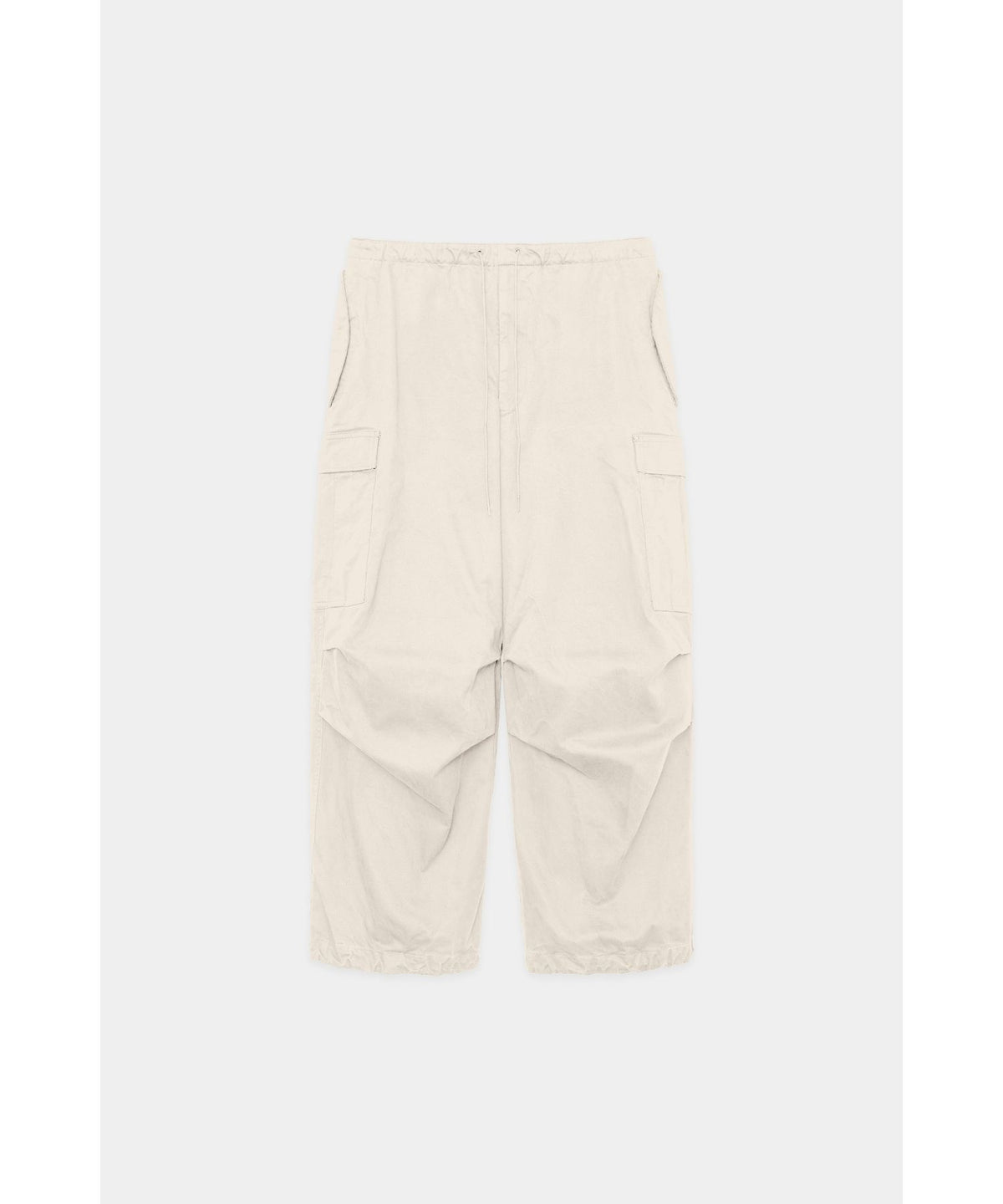 オーガニックコットンサテン 微起毛 / オーバーパンツ