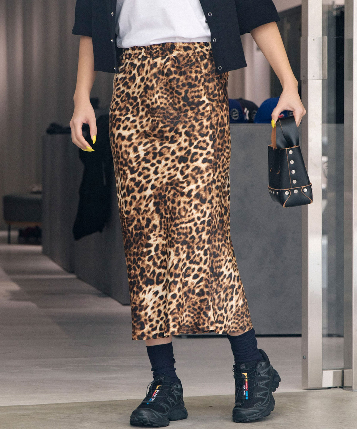 LEOPARD SKIRT