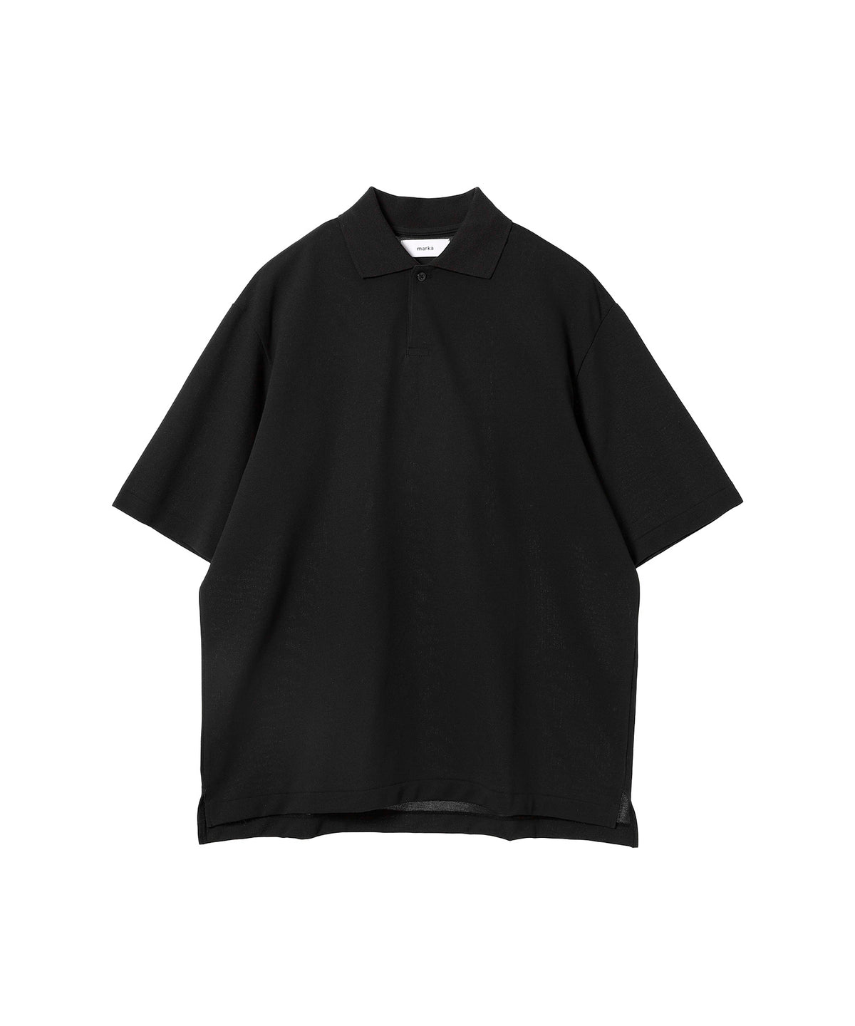 40//1 ORGANIC COTTON HIGH TWISTED PIQUE ONE BUTTON POLO S/S TEE