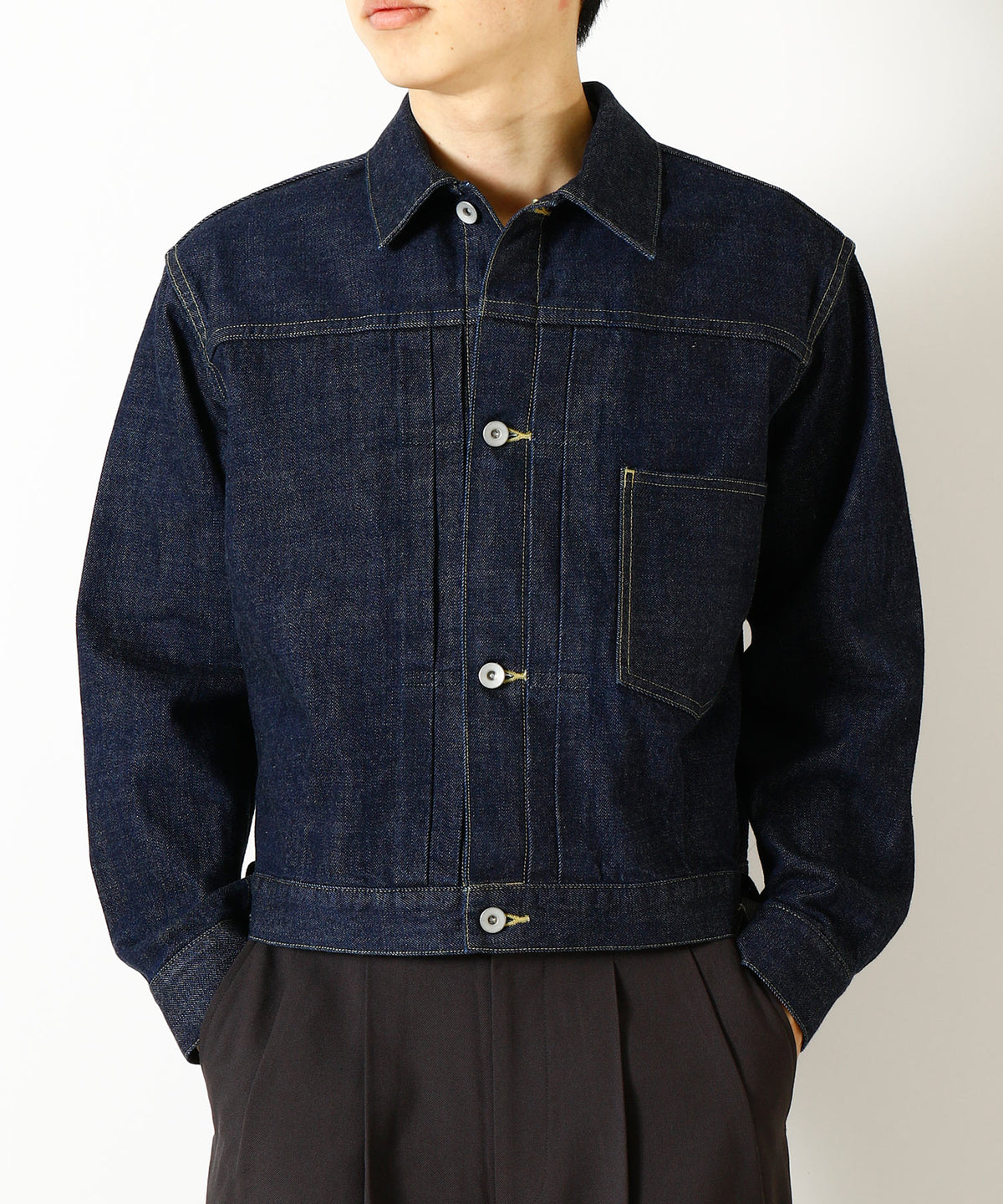 Organic Cotton 13.5oz Selvedge Denim Denim Jacket