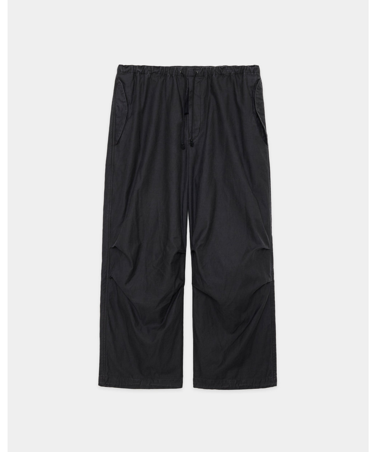 Organic Cotton Back Satin / Wide Over Pants