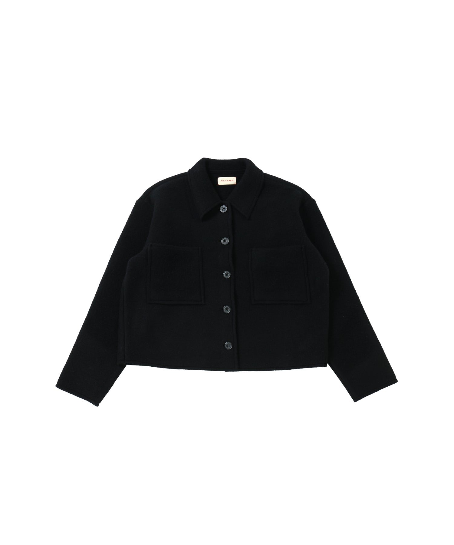 LIGHT WOOL SHORT JACKET - MEYAME (メヤメ) - outer (アウター) | FIGURE ONLINE  (フィギュアオンライン) 【公式通販】