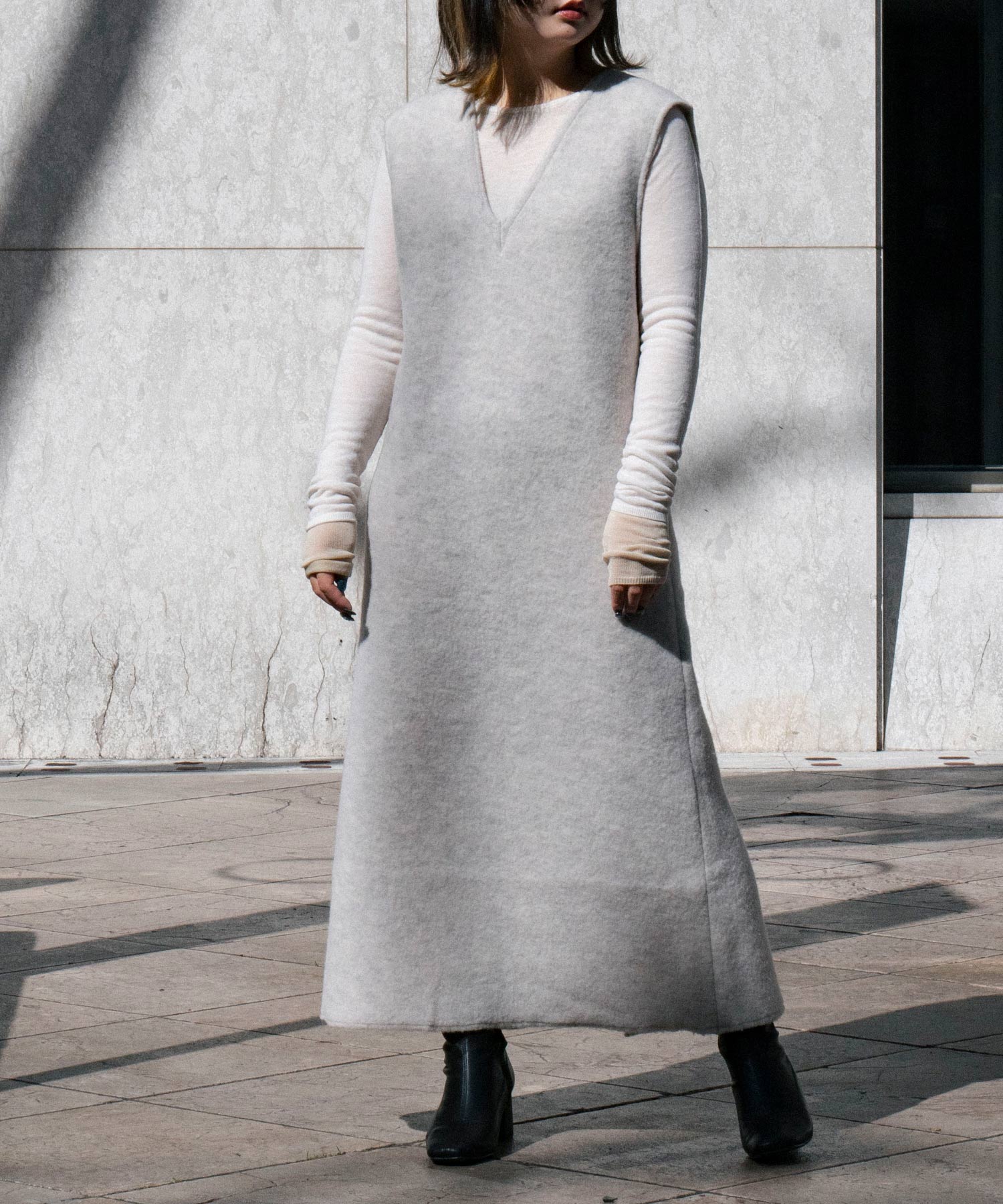 Light Wool Dress