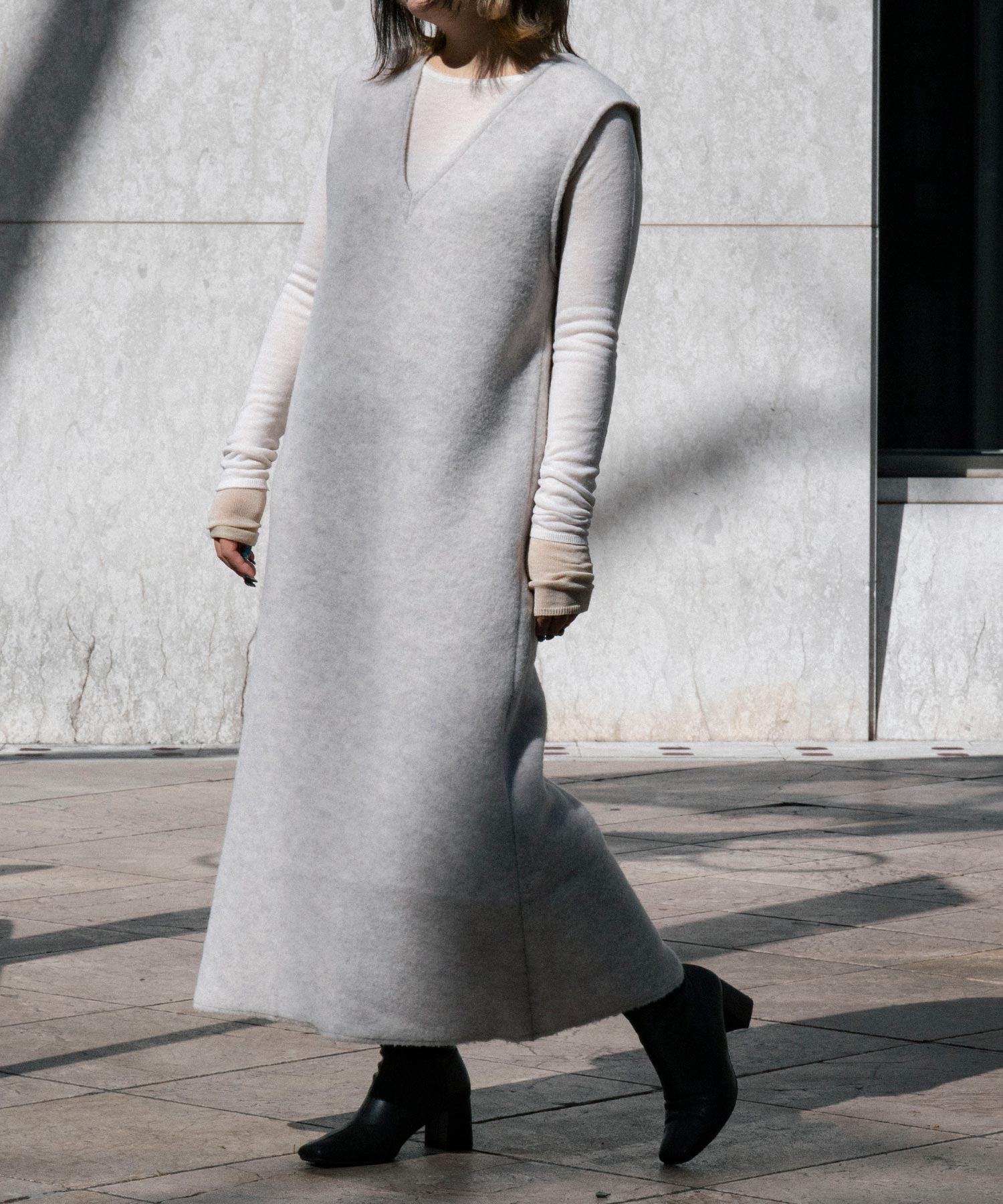 Light Wool Dress