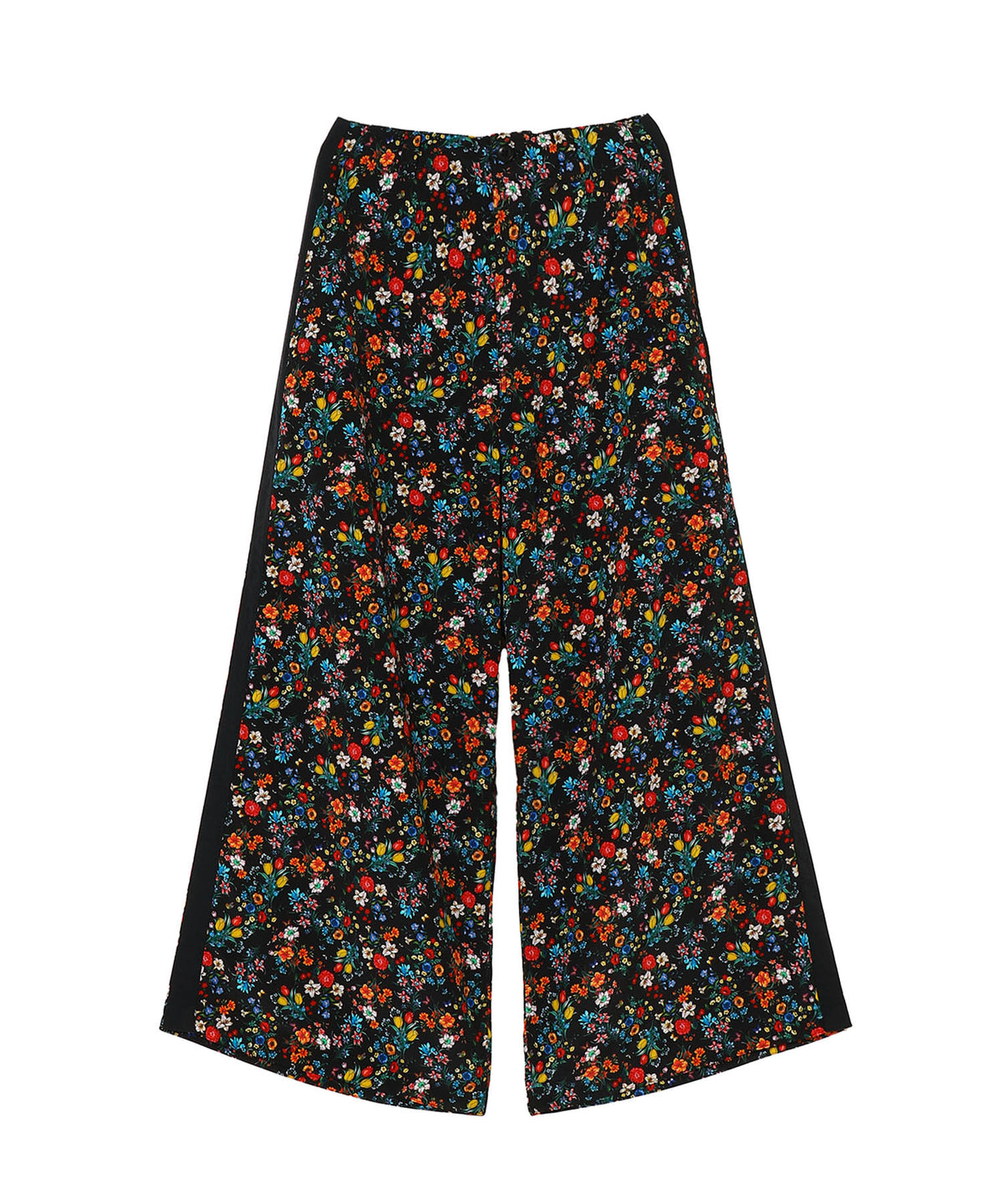 SIDE LINE WIDE PANTS (FLOWER)