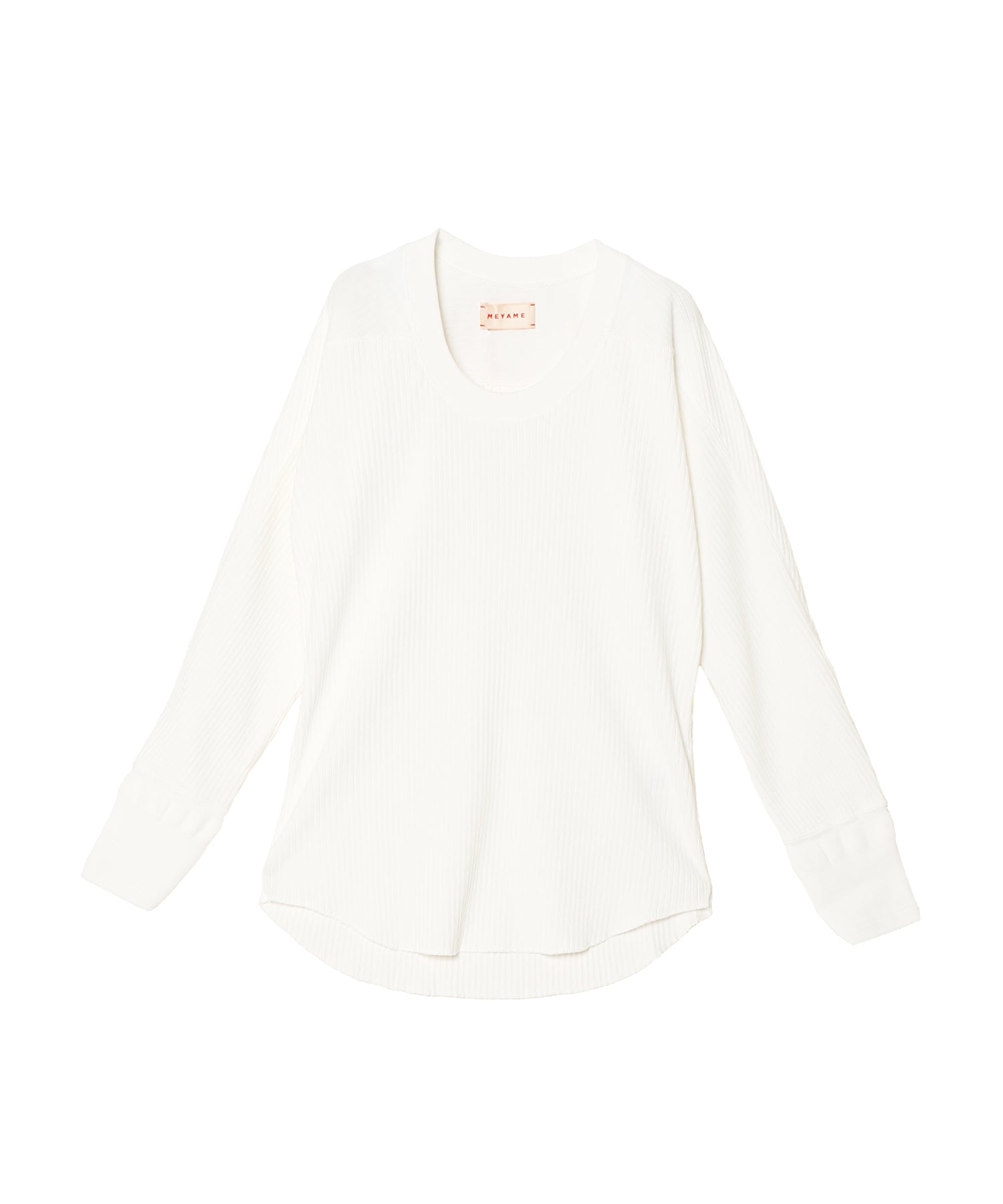 ♥ぽめページ OBLONG NECK PULLOVER - MEYAME (メヤメ) - tops (トップス) | FIGURE
