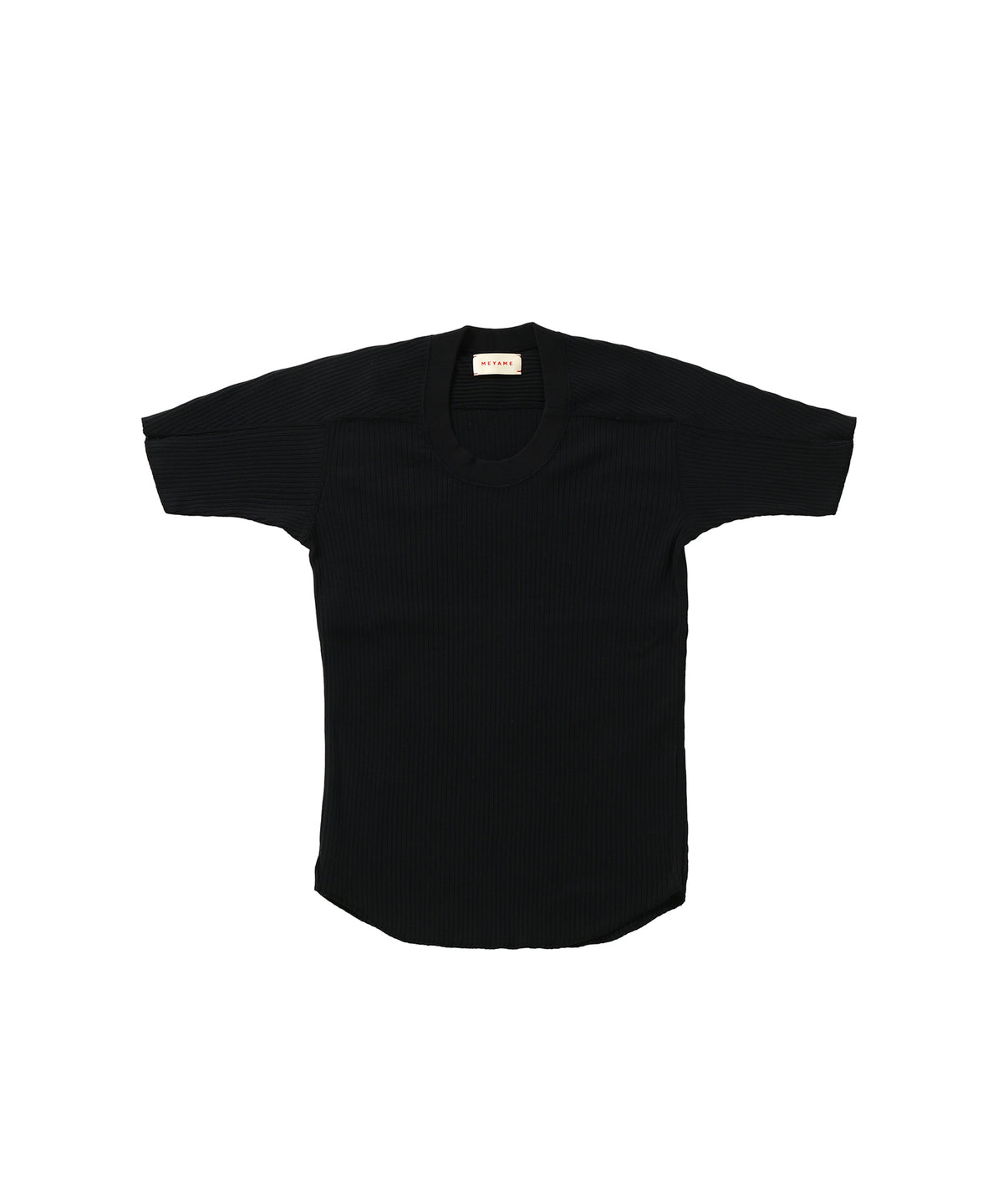 OBLONG NECK SHORT SLEEVE