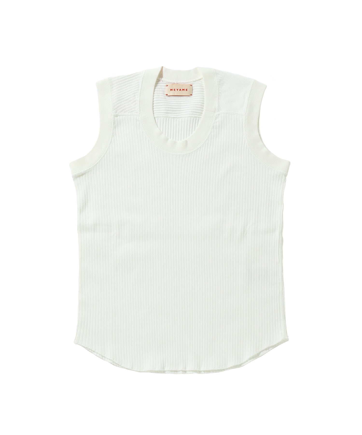 OBLONG NECK SLEEVELESS - MEYAME (メヤメ) - tops (トップス ...