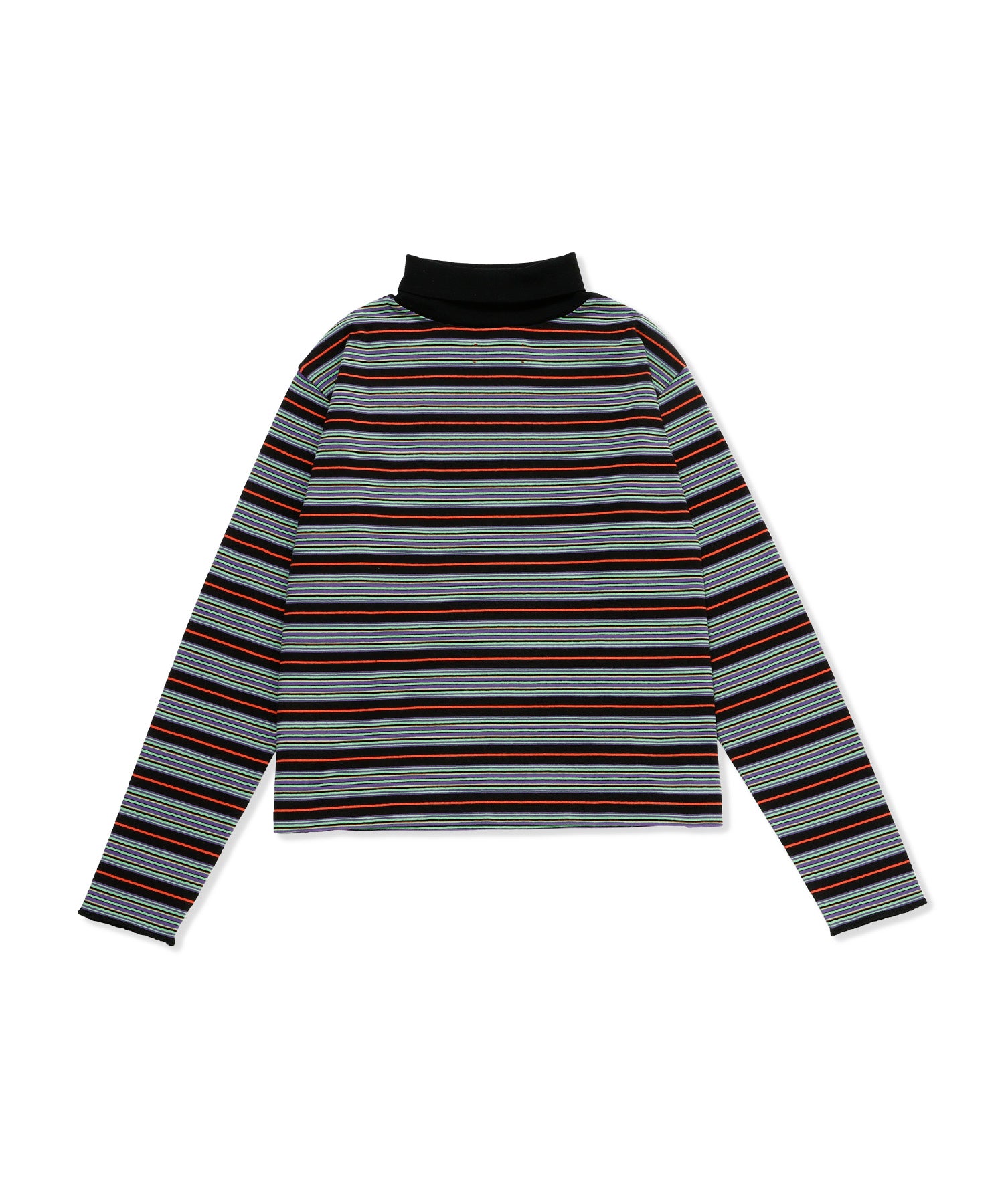 Multi Border High Neck