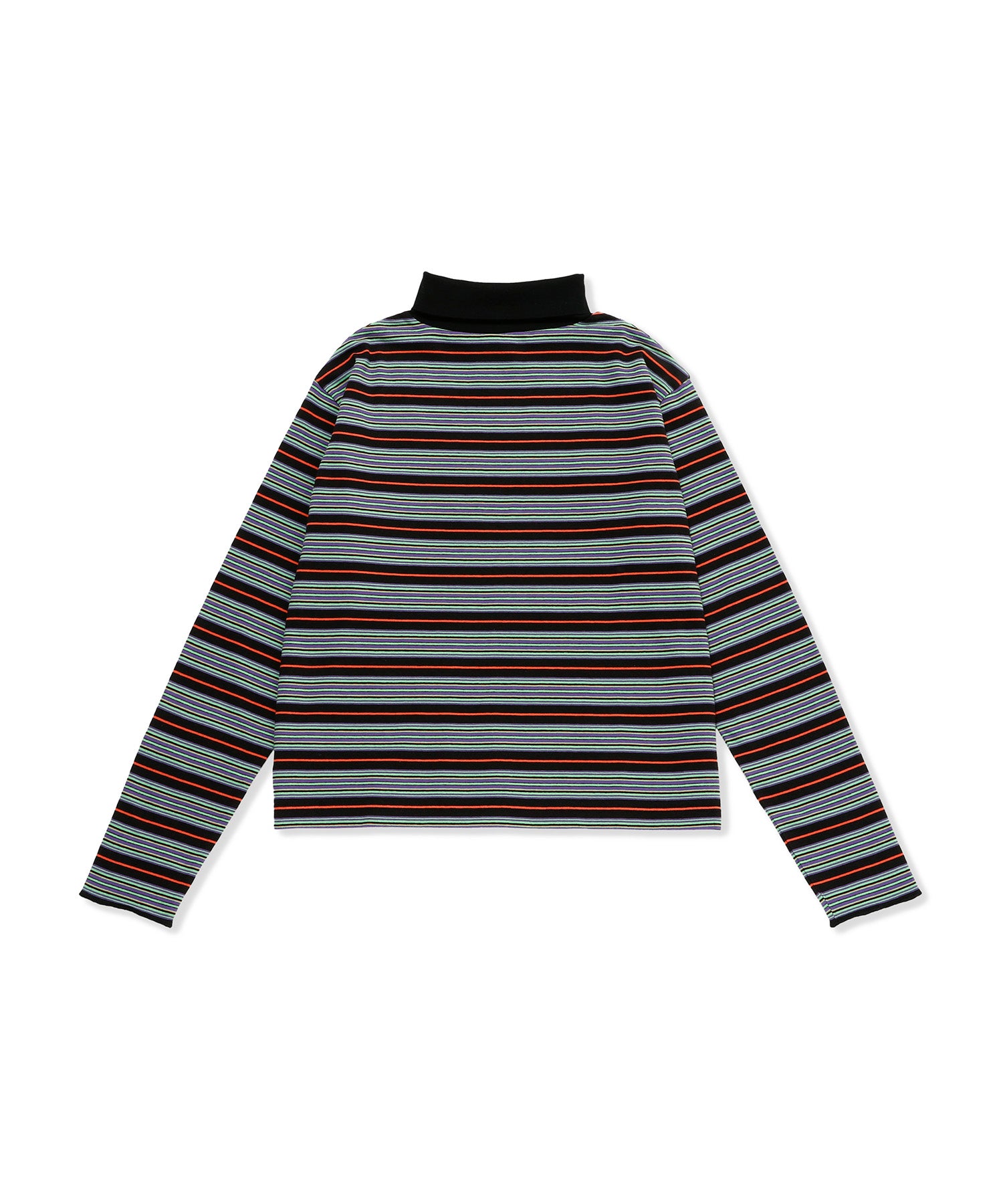 Multi Border High Neck