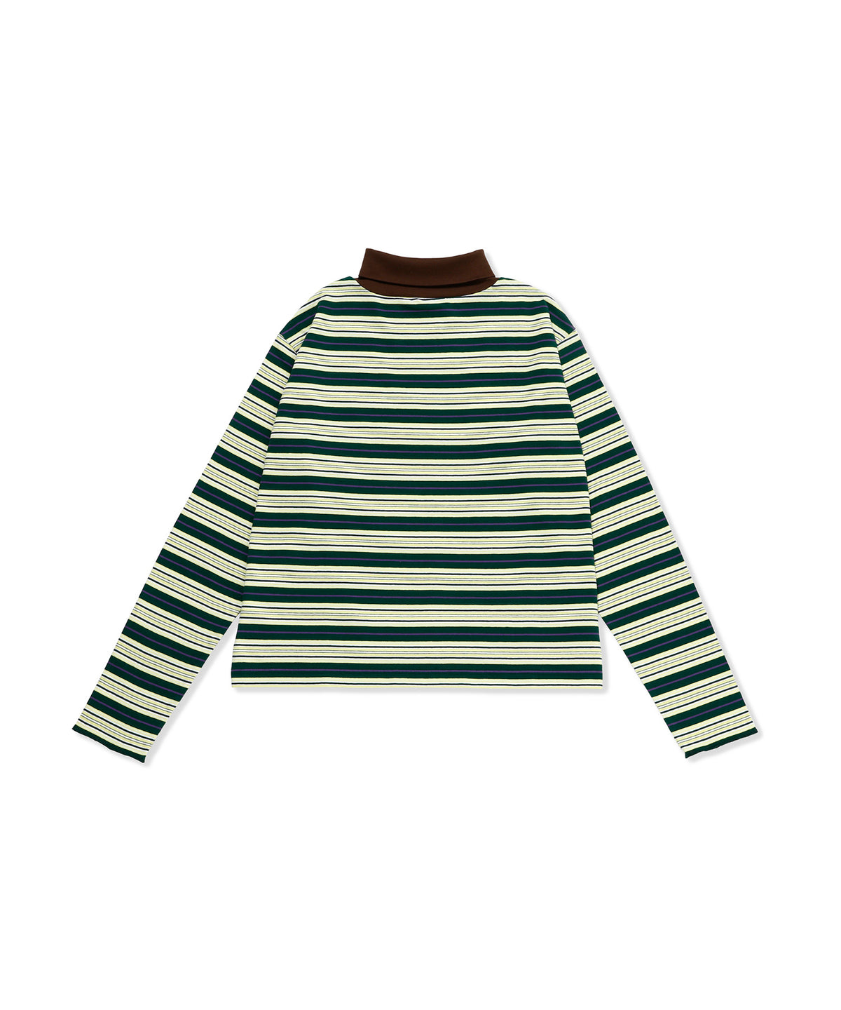 Multi Border High Neck