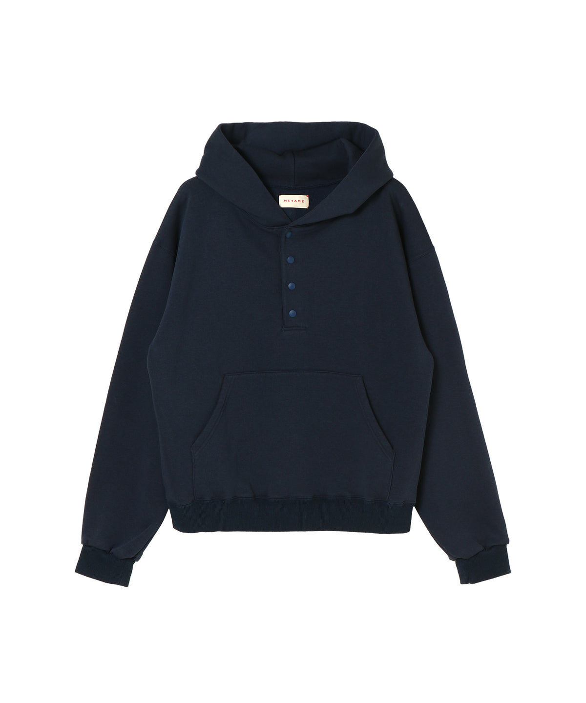 Half Button Hoodie(Brushed Lining)