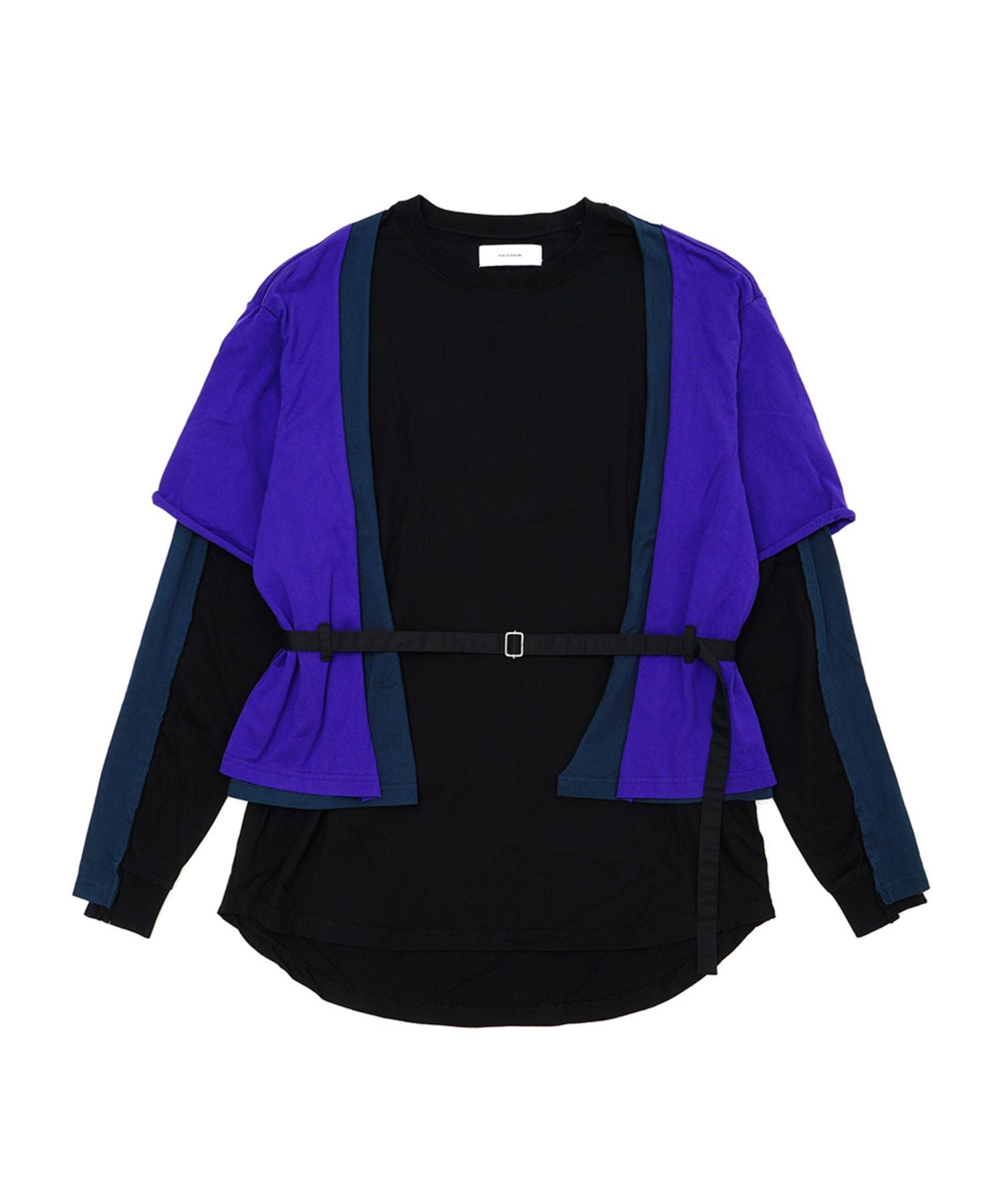 LAYERD LONG SLEEVE TEE - FACETASM (ファセッタズム) - tops