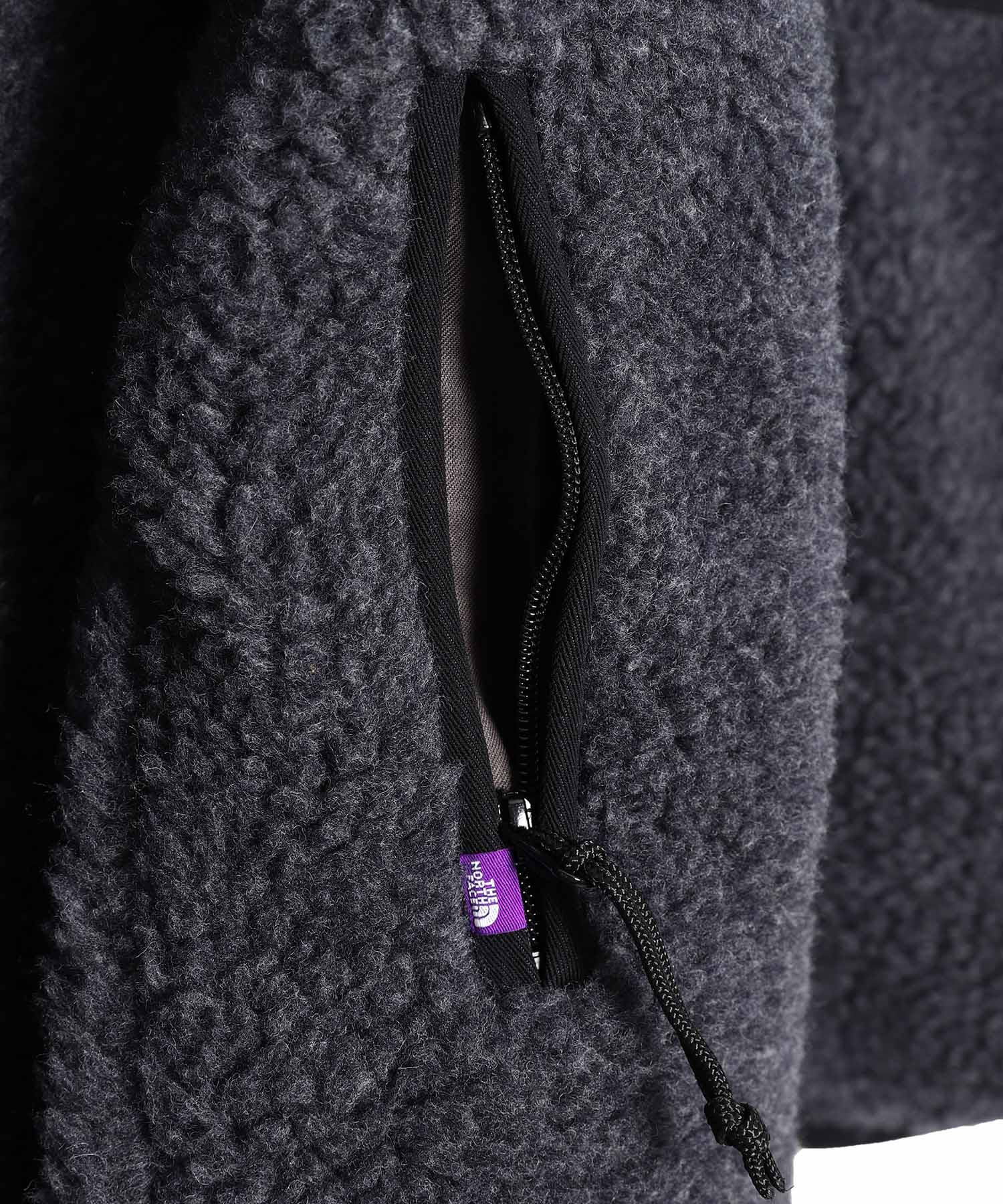 Wool Boa WINDSTOPPER Field Cardigan