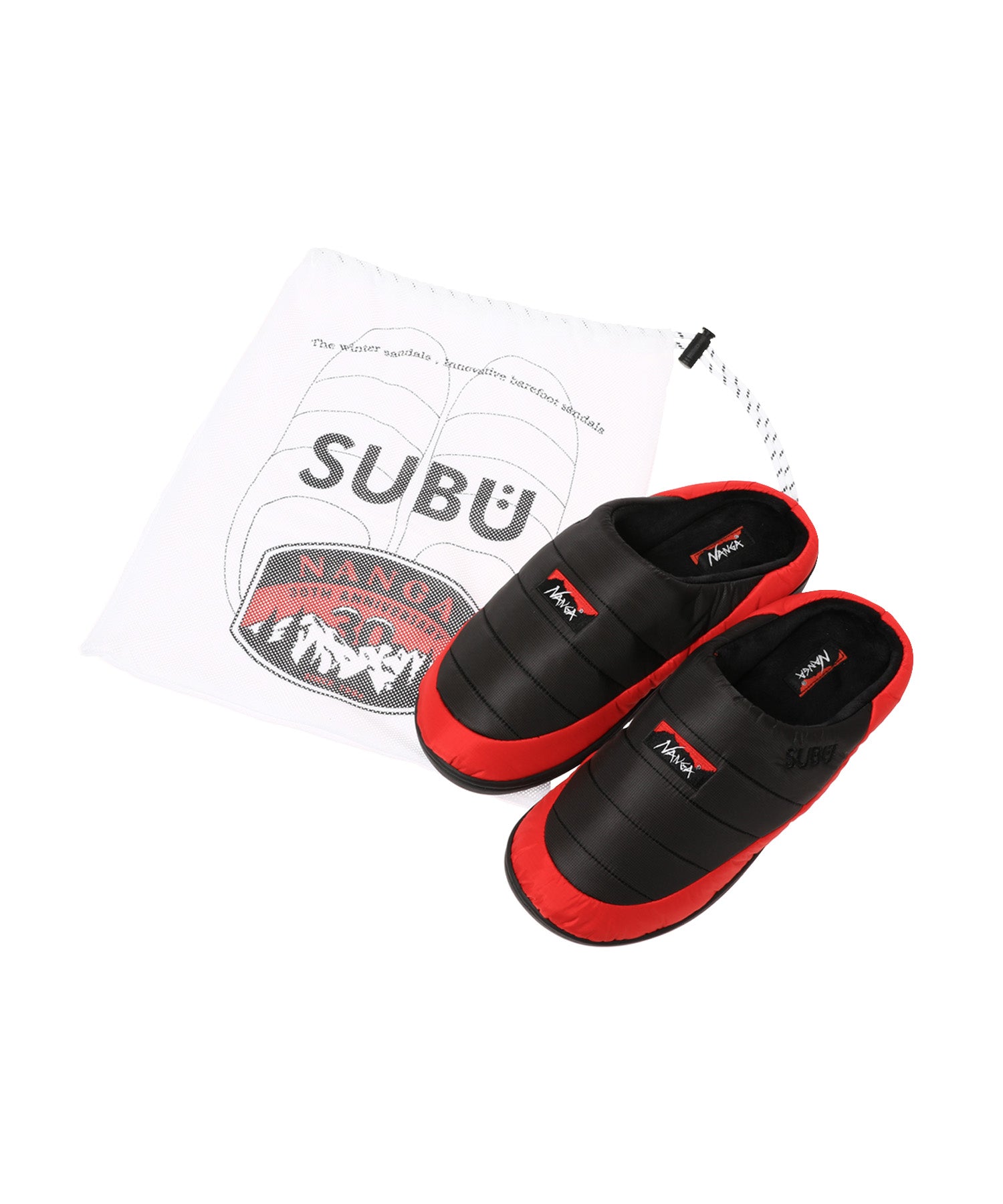 NANGA×SUBU 30TH ANNIV. AURORA TEX COMBI WINTER SANDAL