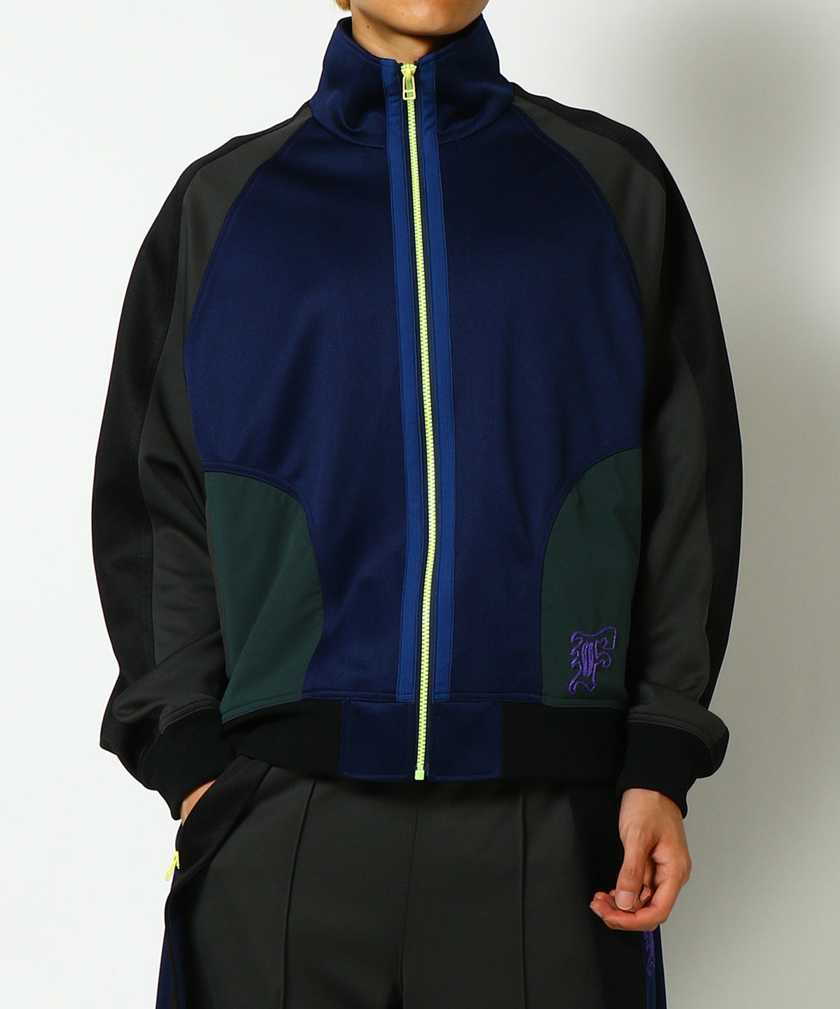 JERSEY TRACK JACKET